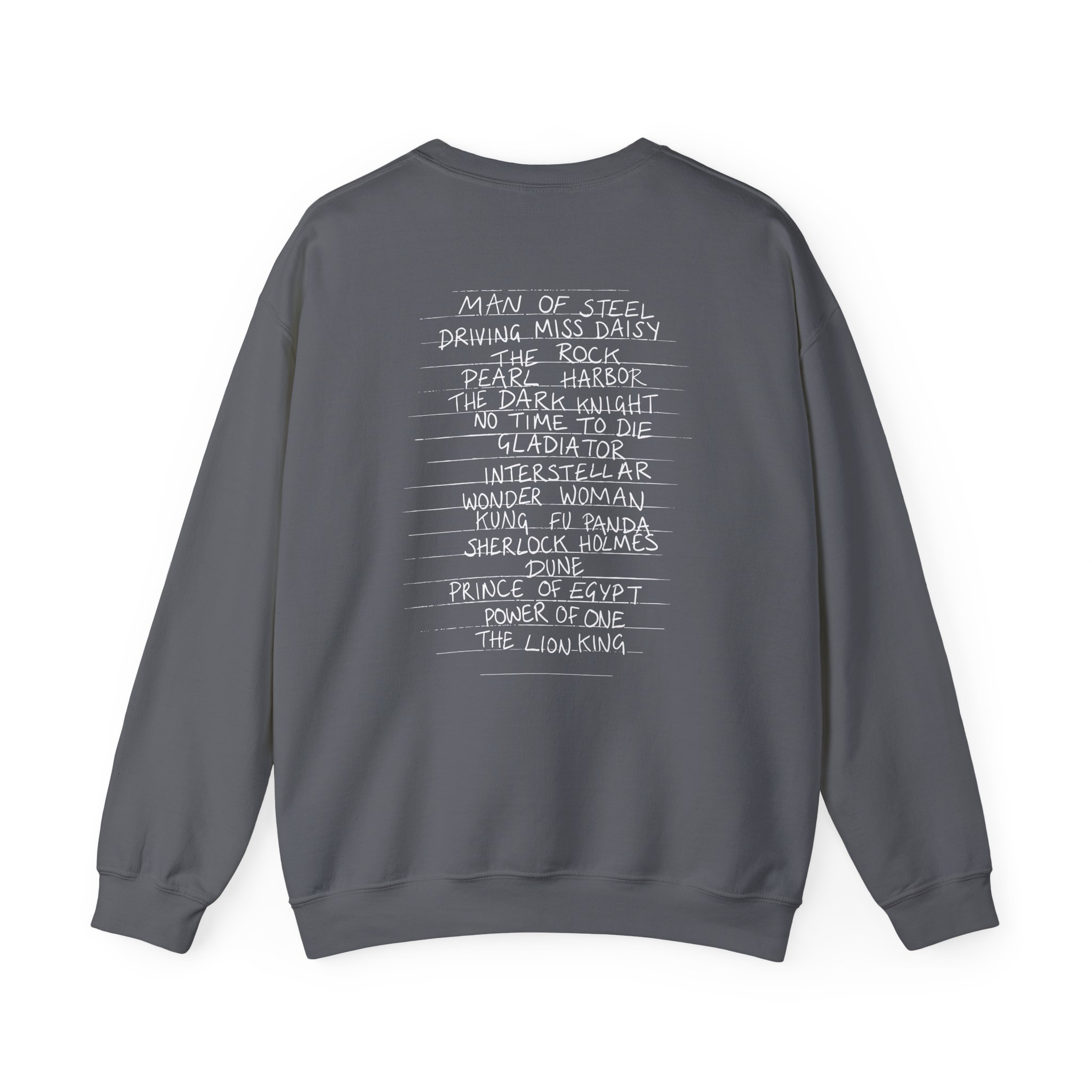 Hans Zimmer Titles Unisex Heavy Blendâ„¢ Crewneck Sweatshirt