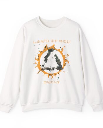 Lamb of God Omens Triangle Unisex Heavy Blend™ Crewneck Sweatshirt