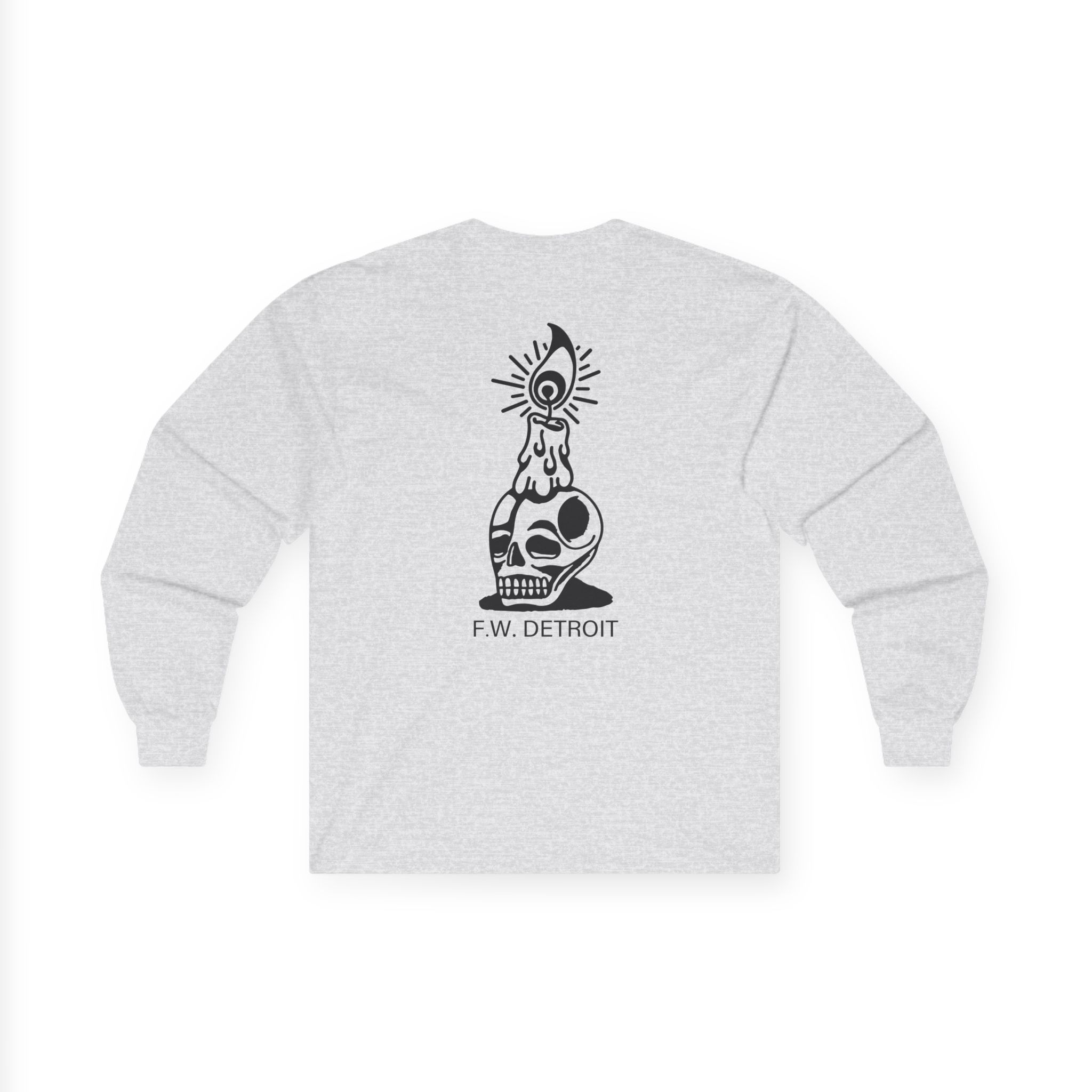 Fireworks Skull Unisex Ultra Cotton Long Sleeve Tee