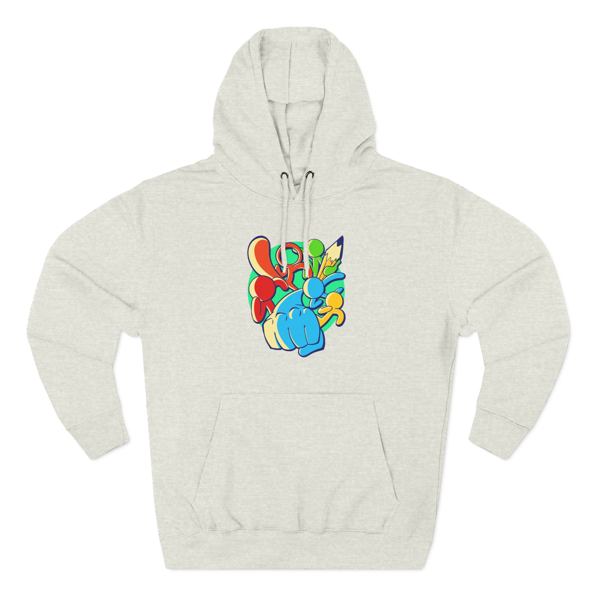 Alan Becker Assemble Three-Panel Fleece Hoodie