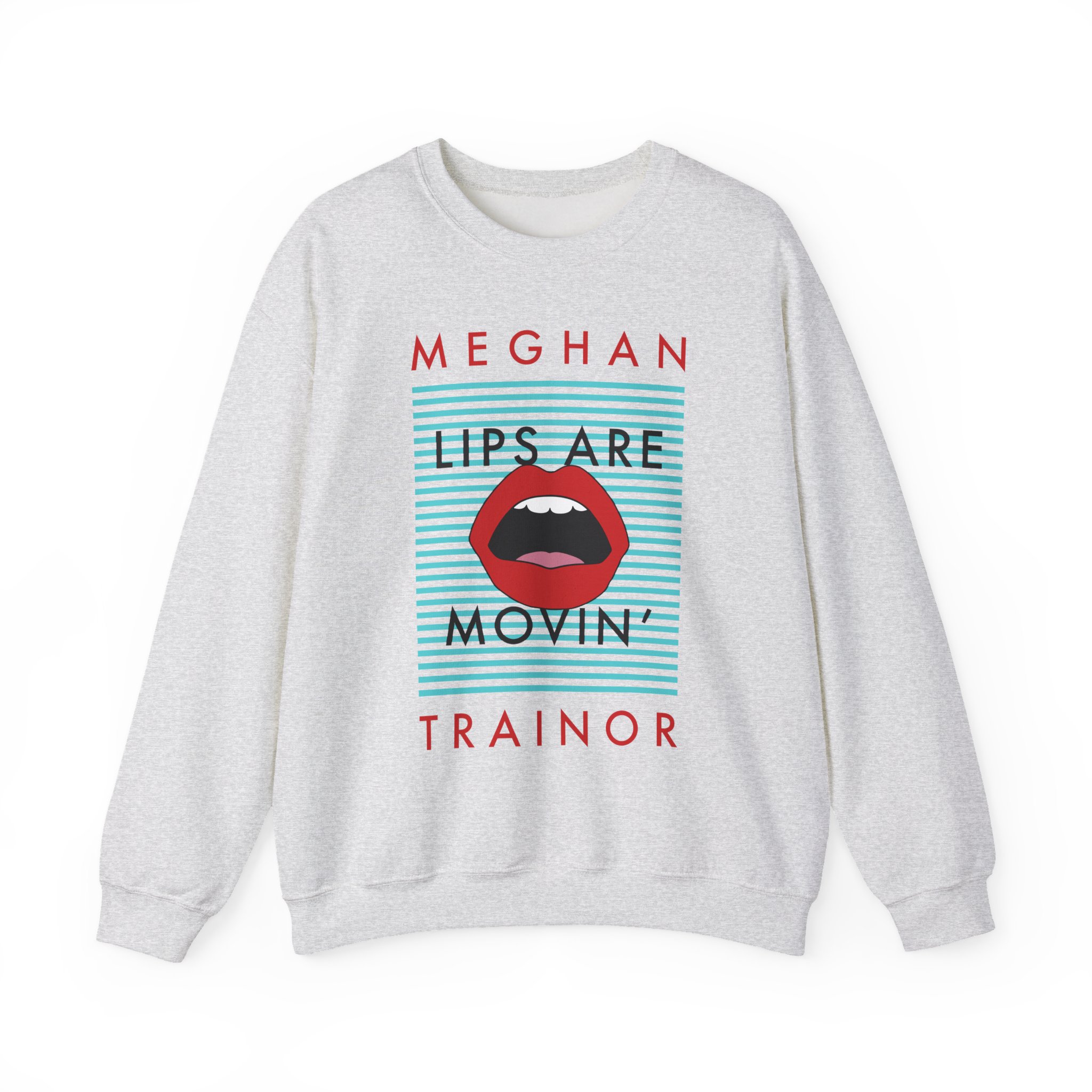 Meghan Trainor Lips Are Movin’ Unisex Heavy Blend™ Crewneck Sweatshirt