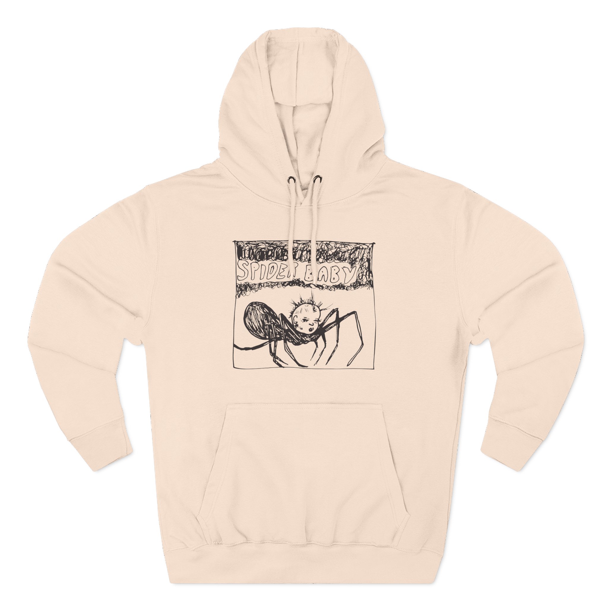 Kurt Cobain Spider Three-Panel Fleece Hoodie