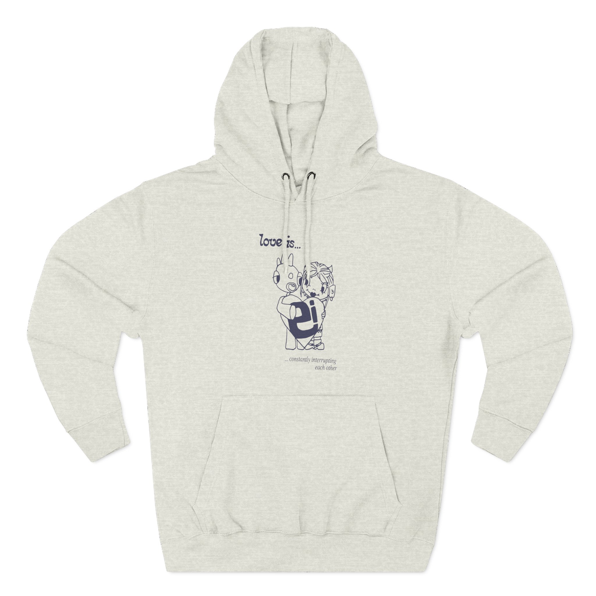 Emergency Intercom Three-Panel Fleece Hoodie