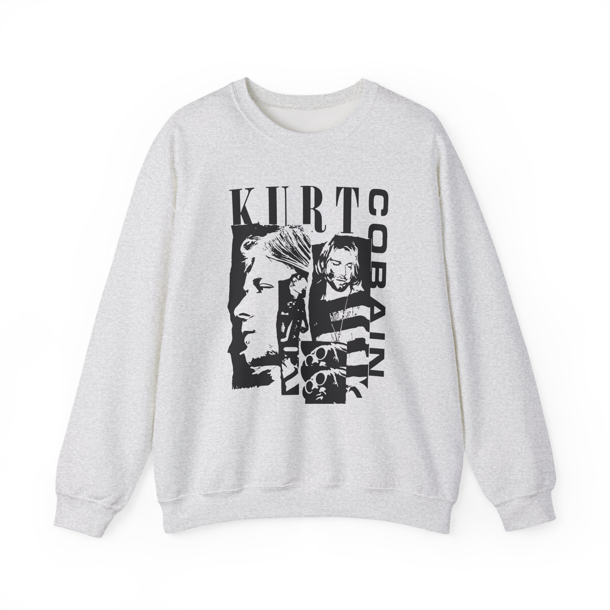 Kurt Cobain Unisex Heavy Blendâ„¢ Crewneck Sweatshirt