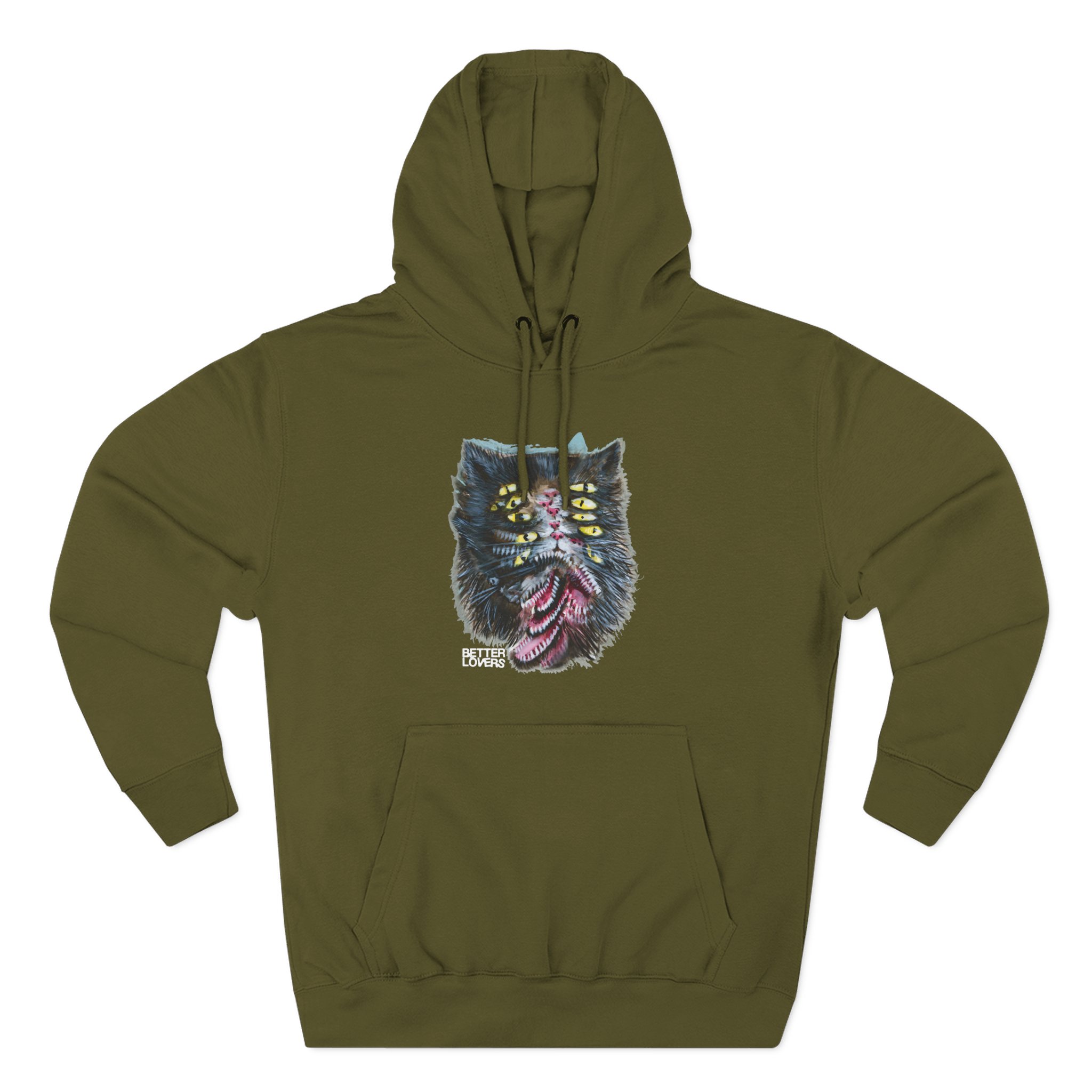 Better Lovers Montouri Design Three-Panel Fleece Hoodie