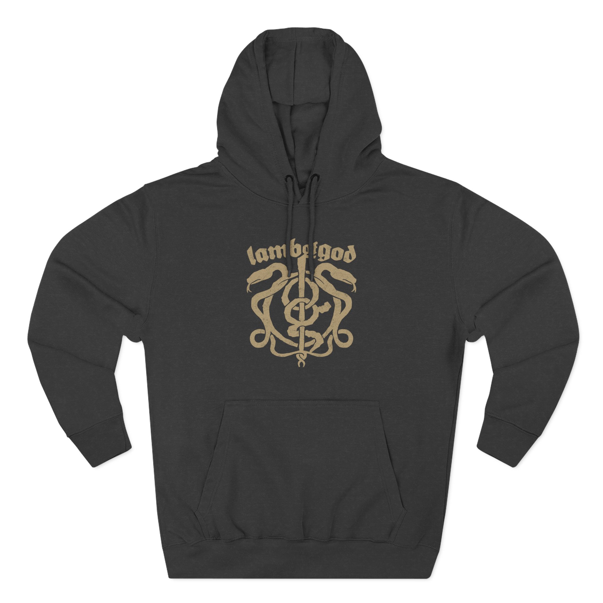 Lamb of God Congregation Snake Three-Panel Fleece Hoodie
