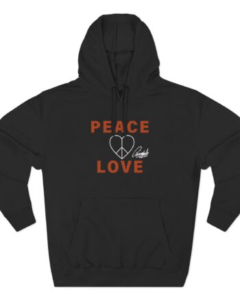 Ringo Starr Peace & Love Three-Panel Fleece Hoodie