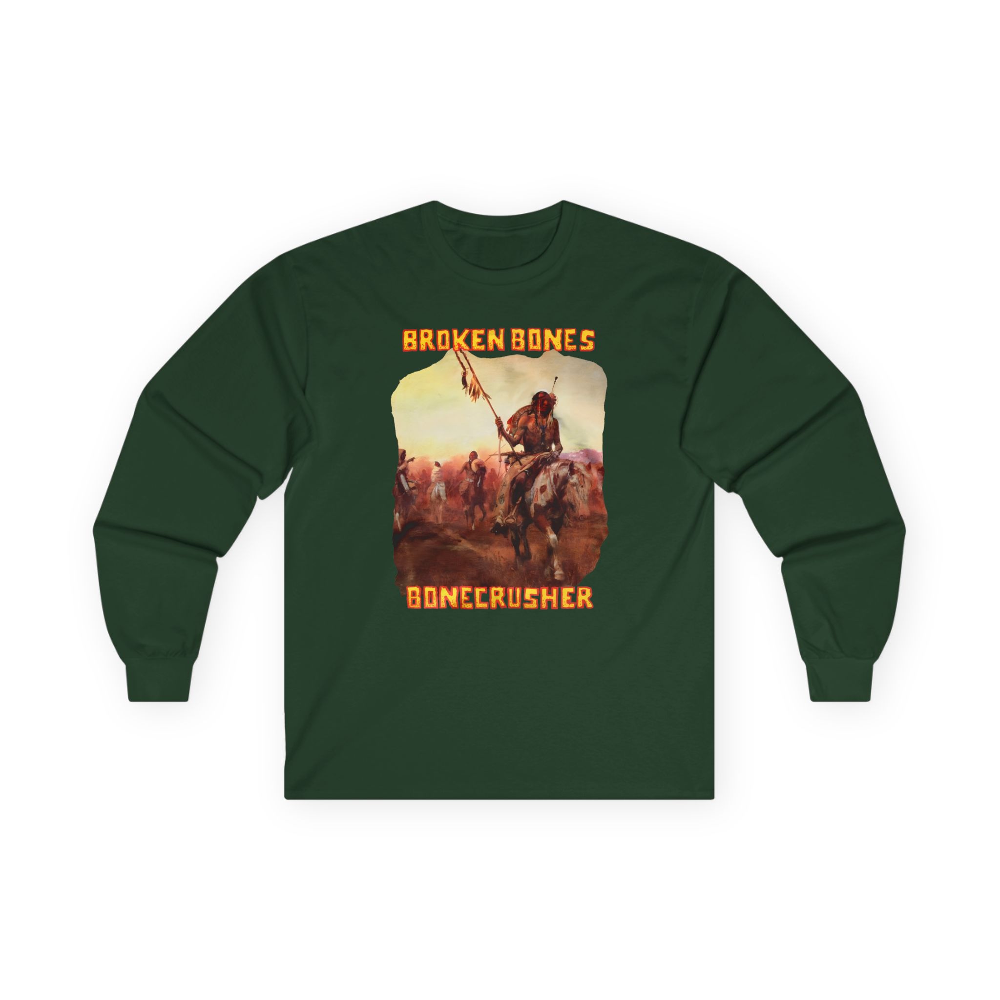 Broken Bones Bonecrusher Unisex Ultra Cotton Long Sleeve Tee