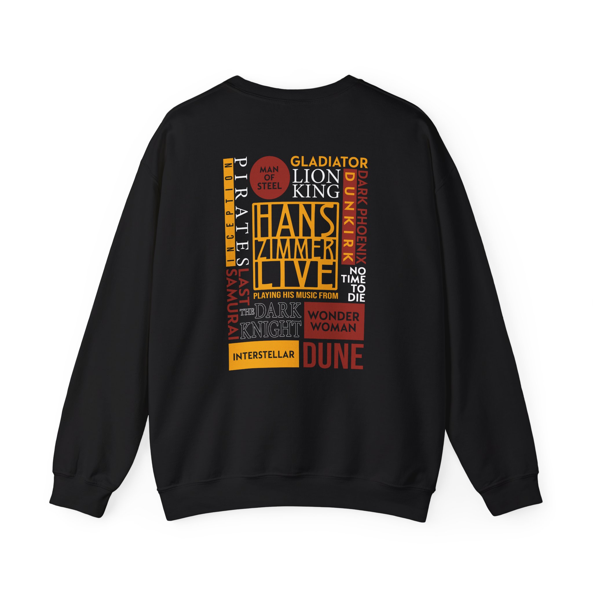 Hans Zimmer Titles Unisex Heavy Blendâ„¢ Crewneck Sweatshirt
