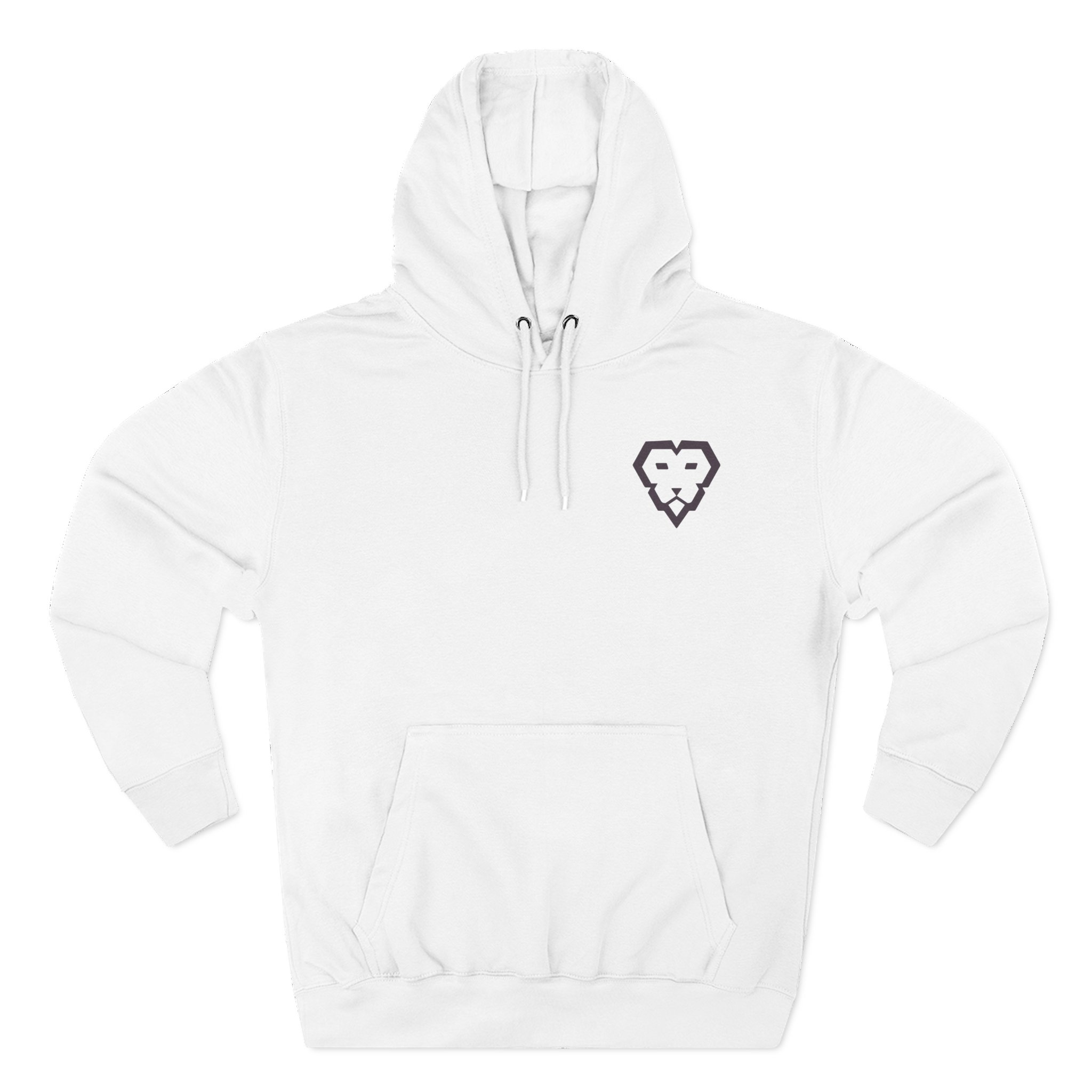 Couragejd Three-Panel Fleece Hoodie