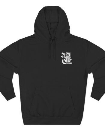 Moist Anime Three-Panel Fleece Hoodie