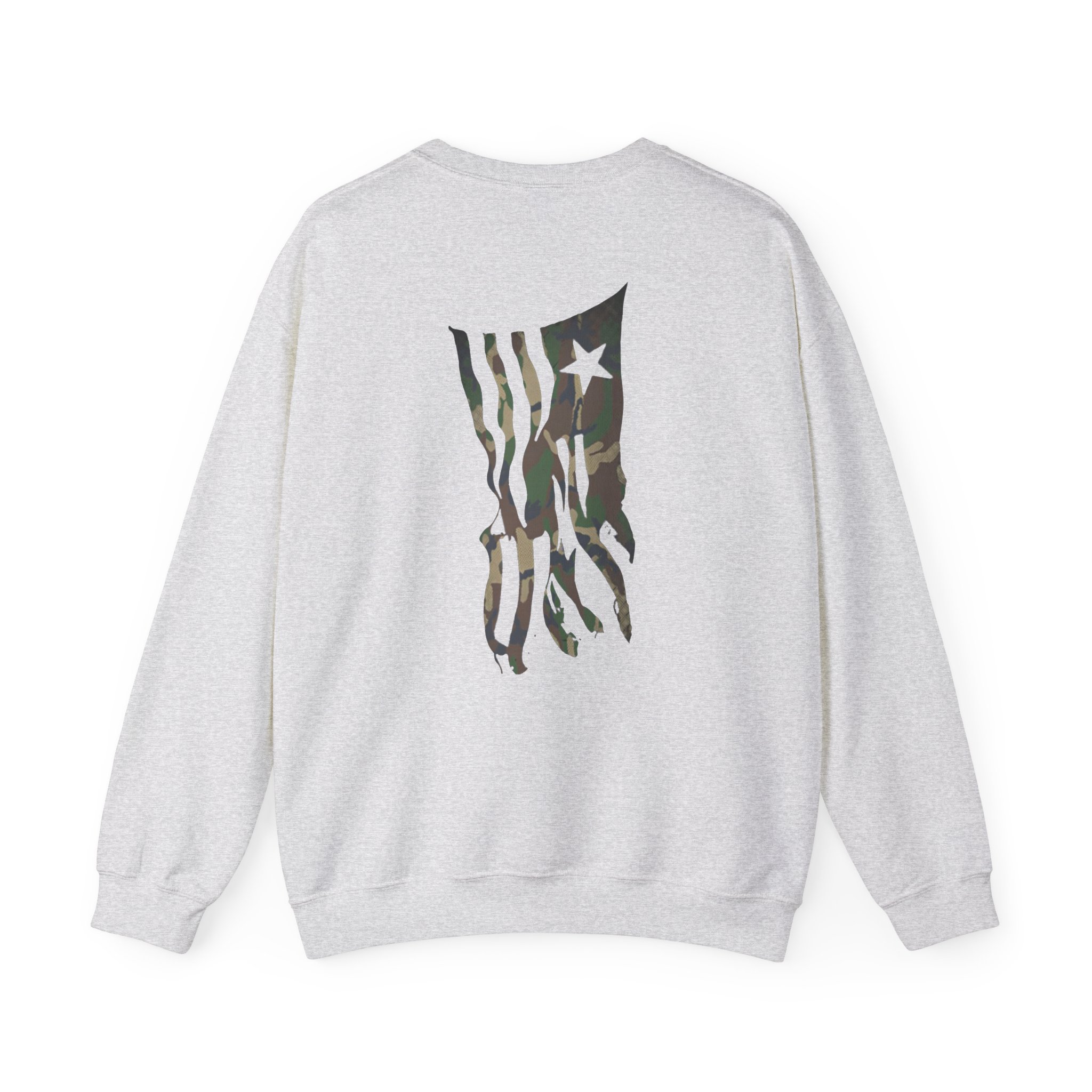 Lamb of God Camo Flag Unisex Heavy Blendâ„¢ Crewneck Sweatshirt