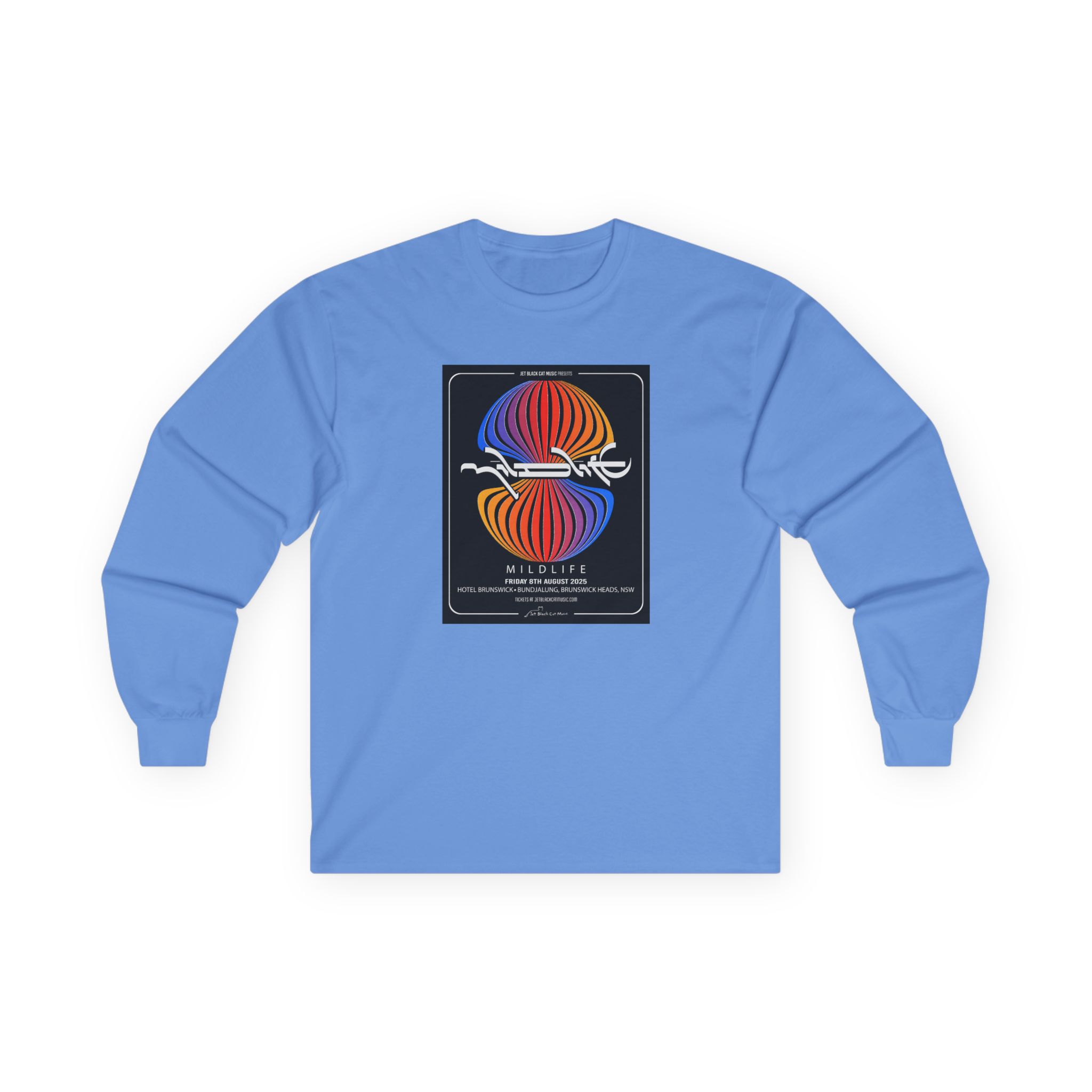 Mildlife Hotel Brunswick, NSW Concert Unisex Ultra Cotton Long Sleeve Tee