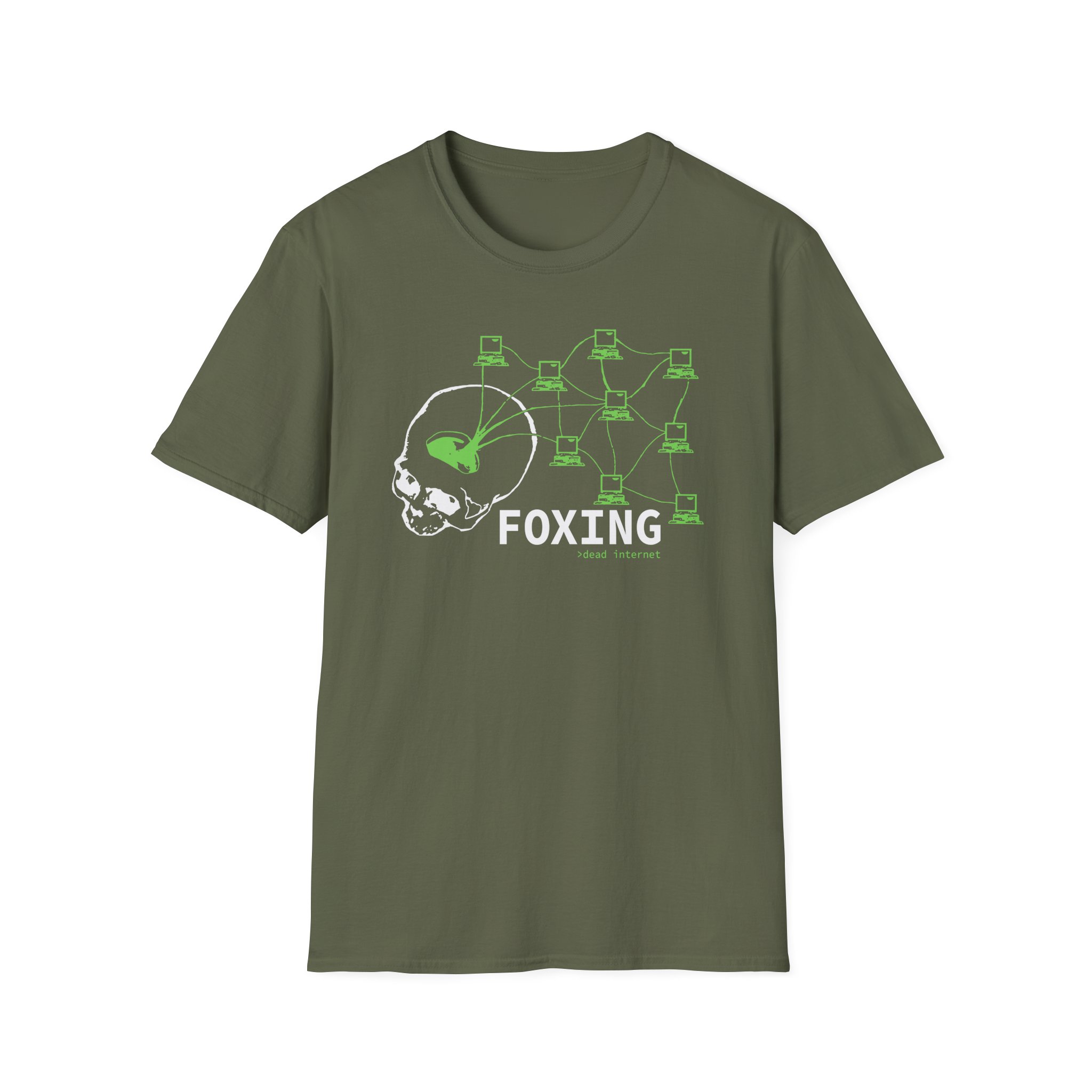 Foxing Dead Internet Unisex Softstyle T-Shirt