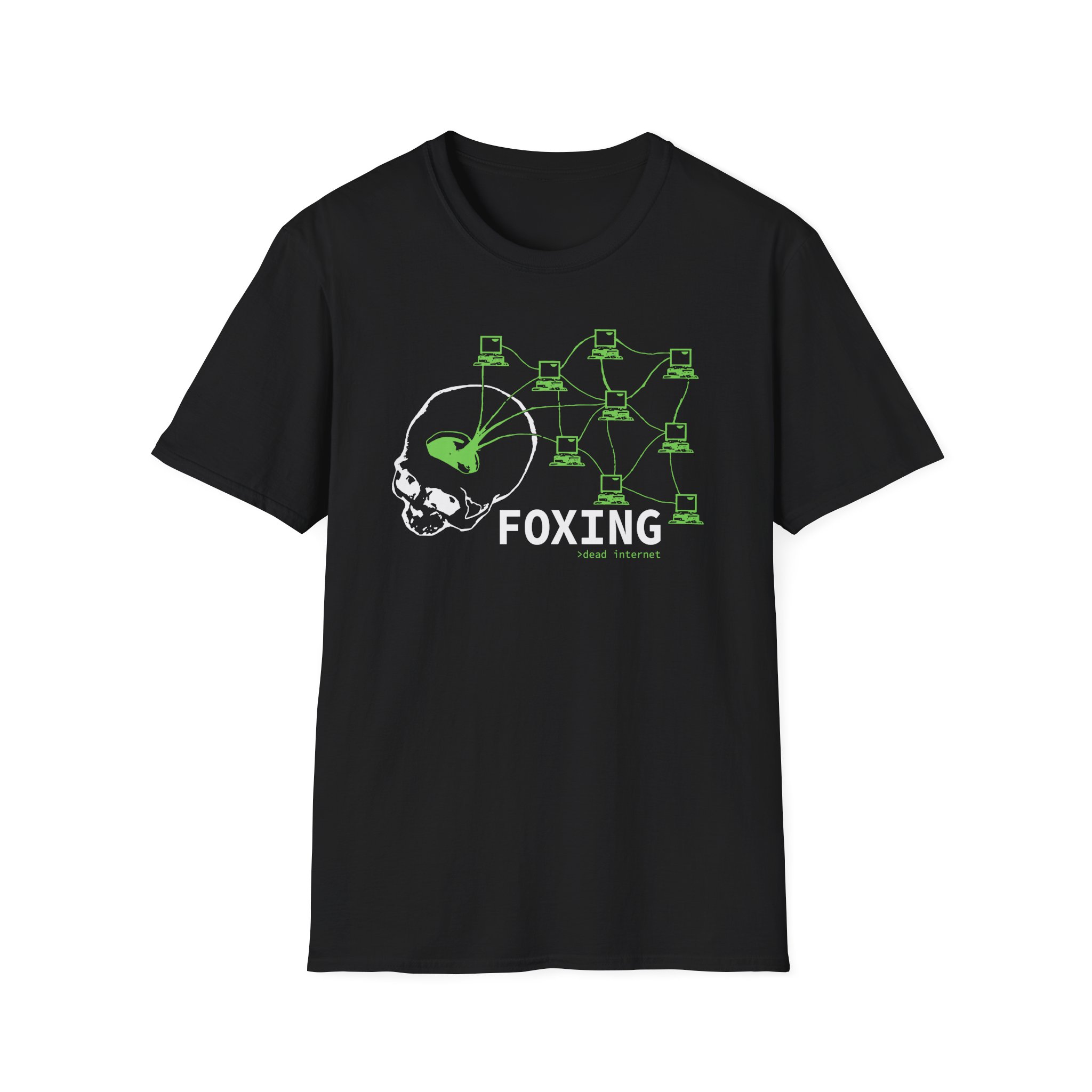Foxing Dead Internet Unisex Softstyle T-Shirt