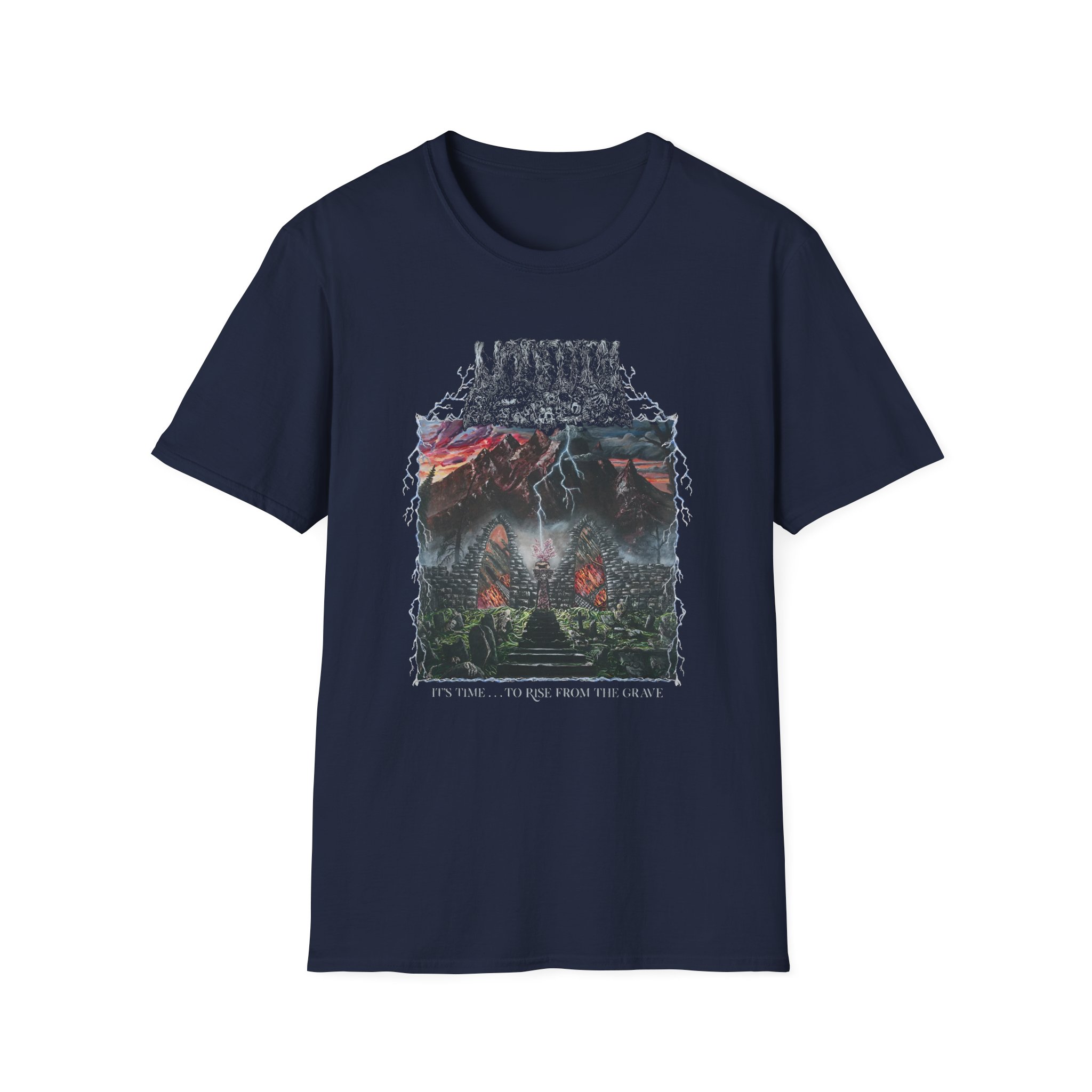 Undeath It's Time...to Rise From the Grave Unisex Softstyle T-Shirt