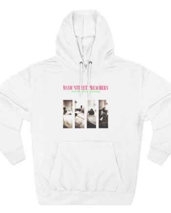 Manic Street Preachers Motorcycle Emptiness Photo Lilac Three-Panel Fleece Hoodie