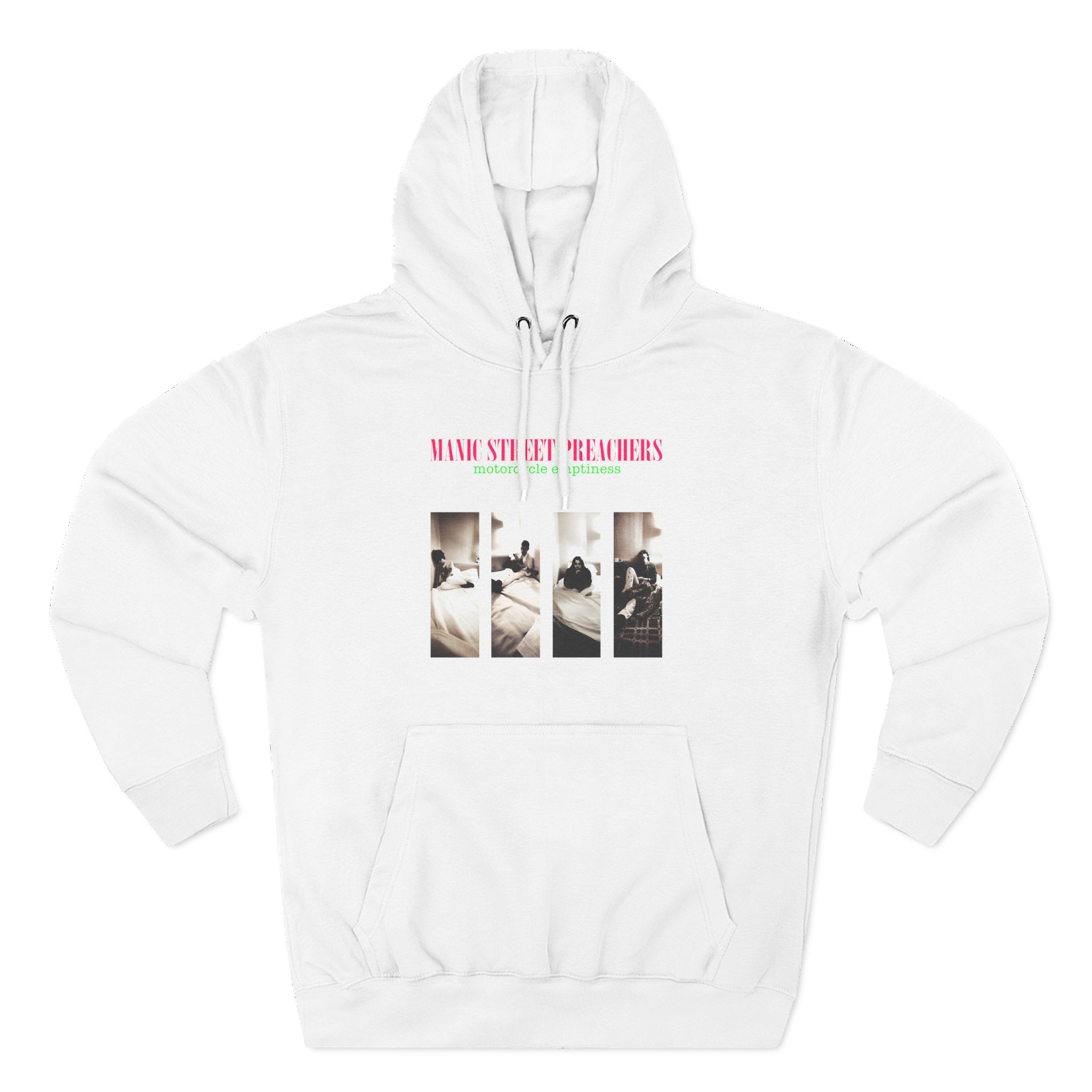 Manic Street Preachers Motorcycle Emptiness Photo Lilac Three-Panel Fleece Hoodie