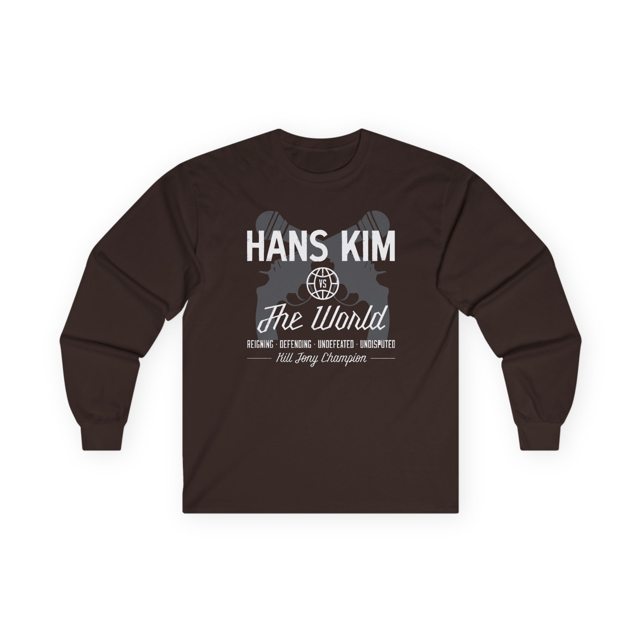Kill Tony Hans Kim vs. The World Unisex Ultra Cotton Long Sleeve Tee