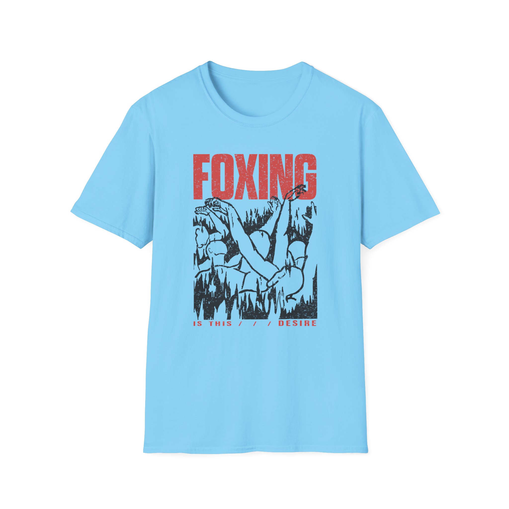 Foxing Inverted Burn Unisex Softstyle T-Shirt