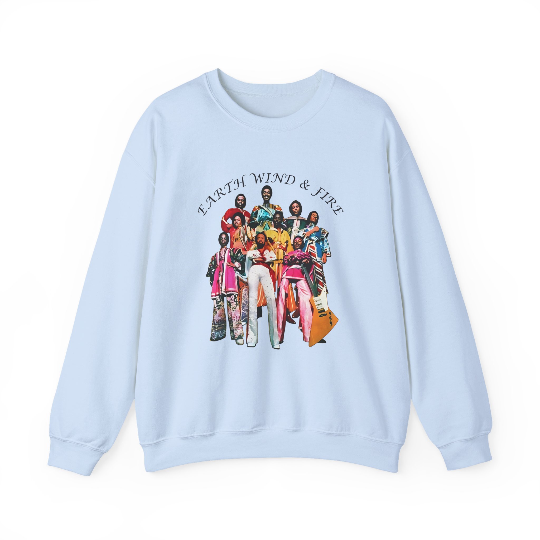 Earth Wind & Fire Unisex Heavy Blendâ„¢ Crewneck Sweatshirt