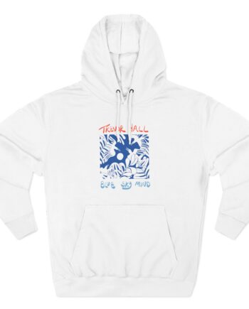 Trevor Hall Blue Sky Mind Birds Three-Panel Fleece Hoodie