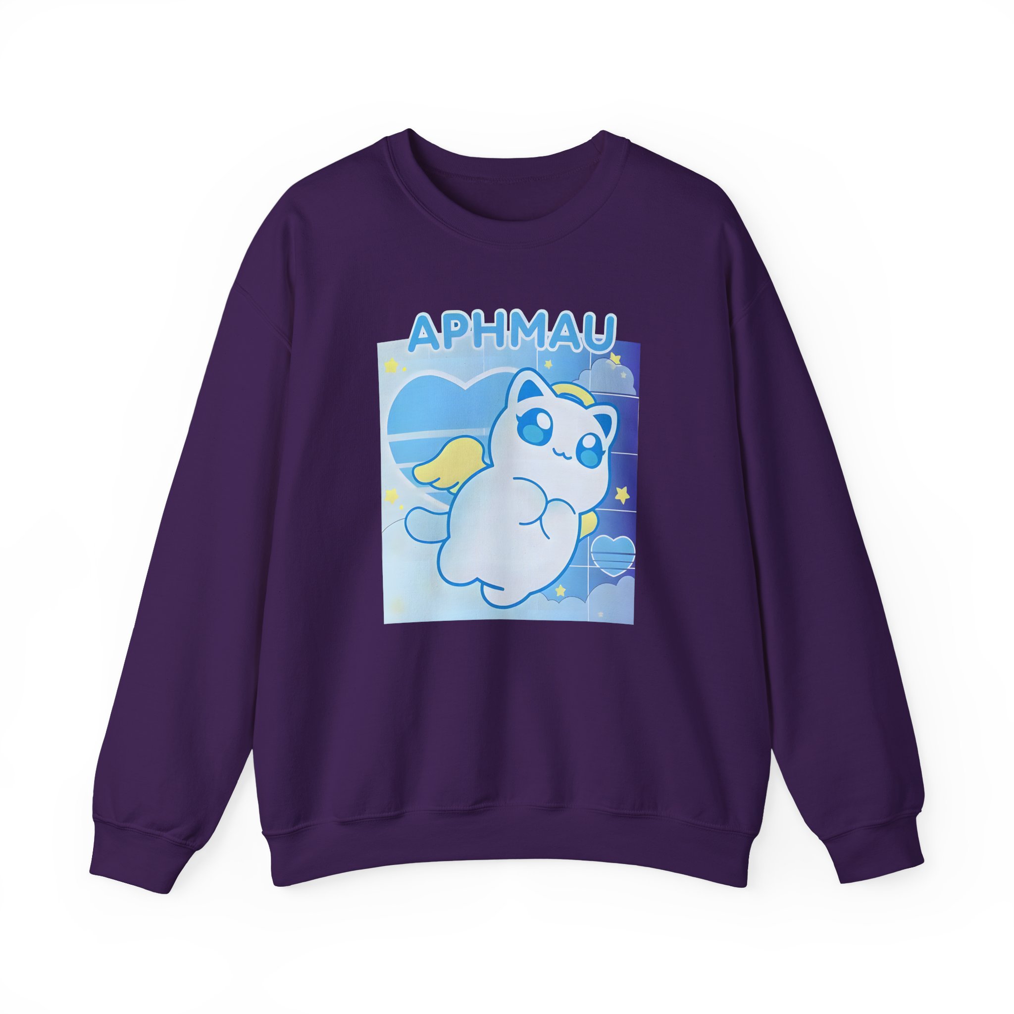 Aphmau Naughty Nice Holiday Unisex Heavy Blendâ„¢ Crewneck Sweatshirt