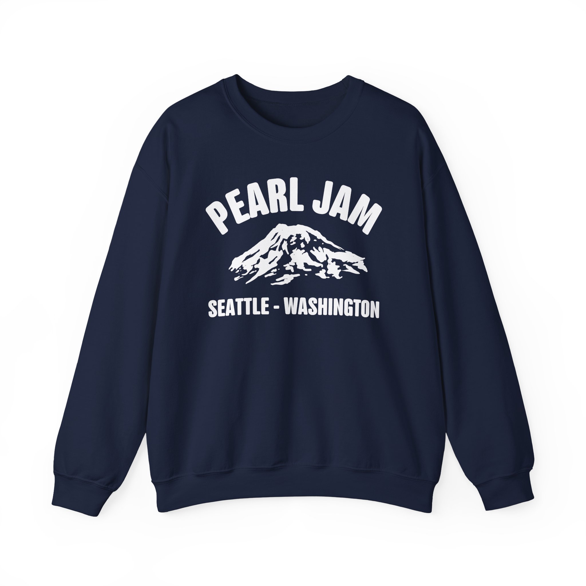 Pearl Jam Snowcap Unisex Heavy Blendâ„¢ Crewneck Sweatshirt