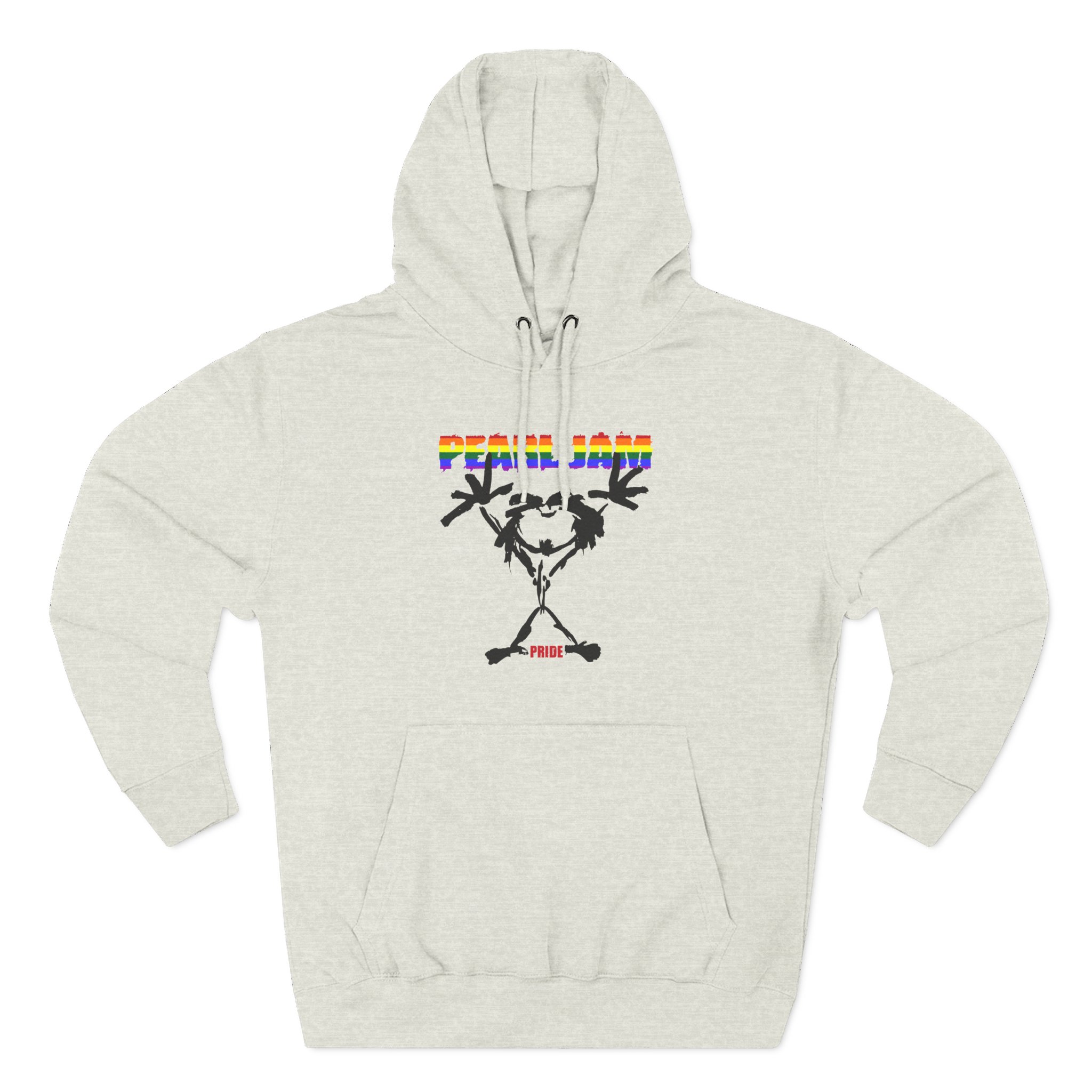 Pearl Jam Pride Stickman Three-Panel Fleece Hoodie