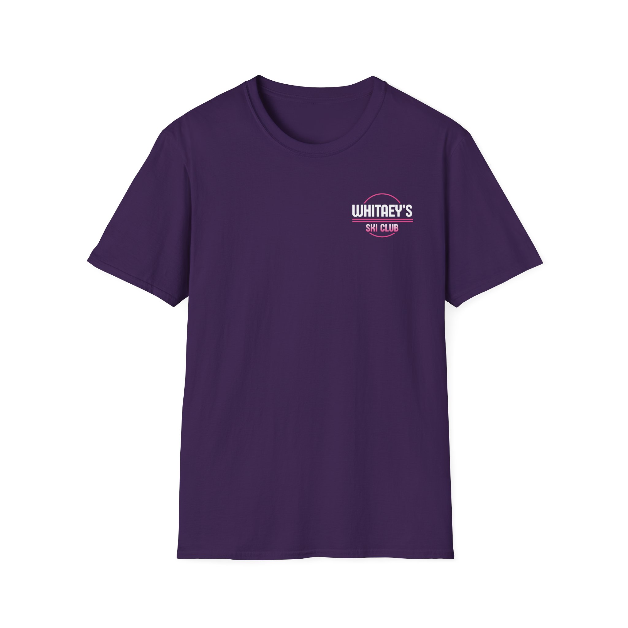 Spittin Chiclets Whitney's Ski Club Unisex Softstyle T-Shirt