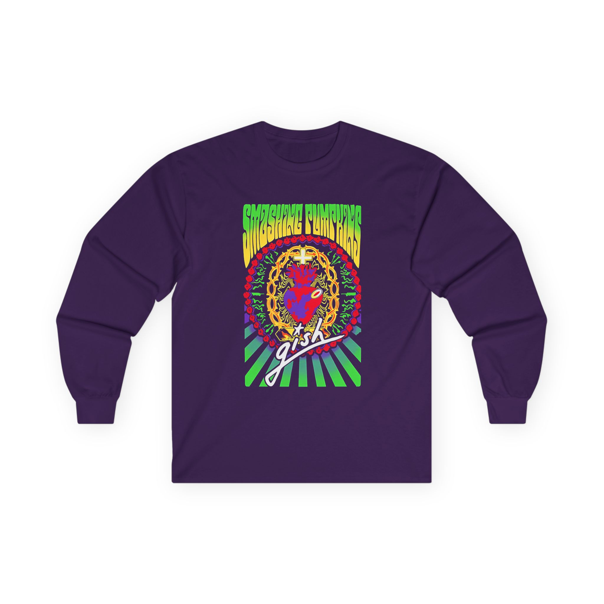 Billy Corgan Gish Sacred Heart Unisex Ultra Cotton Long Sleeve Tee