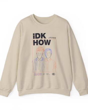 iDKHOW OUTLINES Unisex Heavy Blend™ Crewneck Sweatshirt
