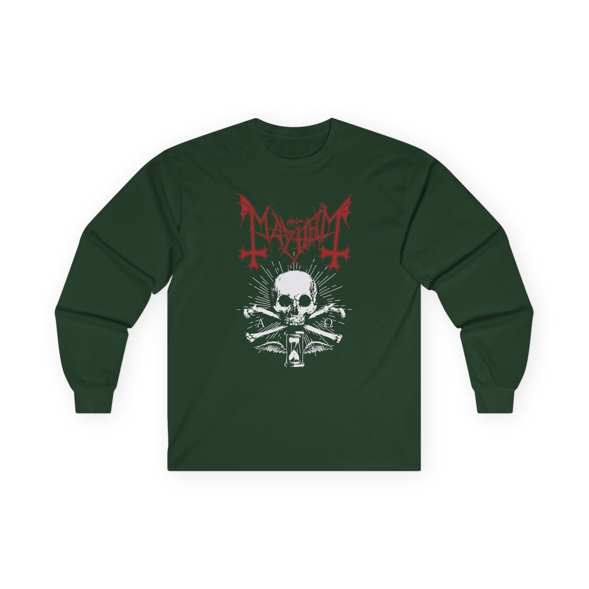 Mayhem Skull Snake Unisex Ultra Cotton Long Sleeve Tee