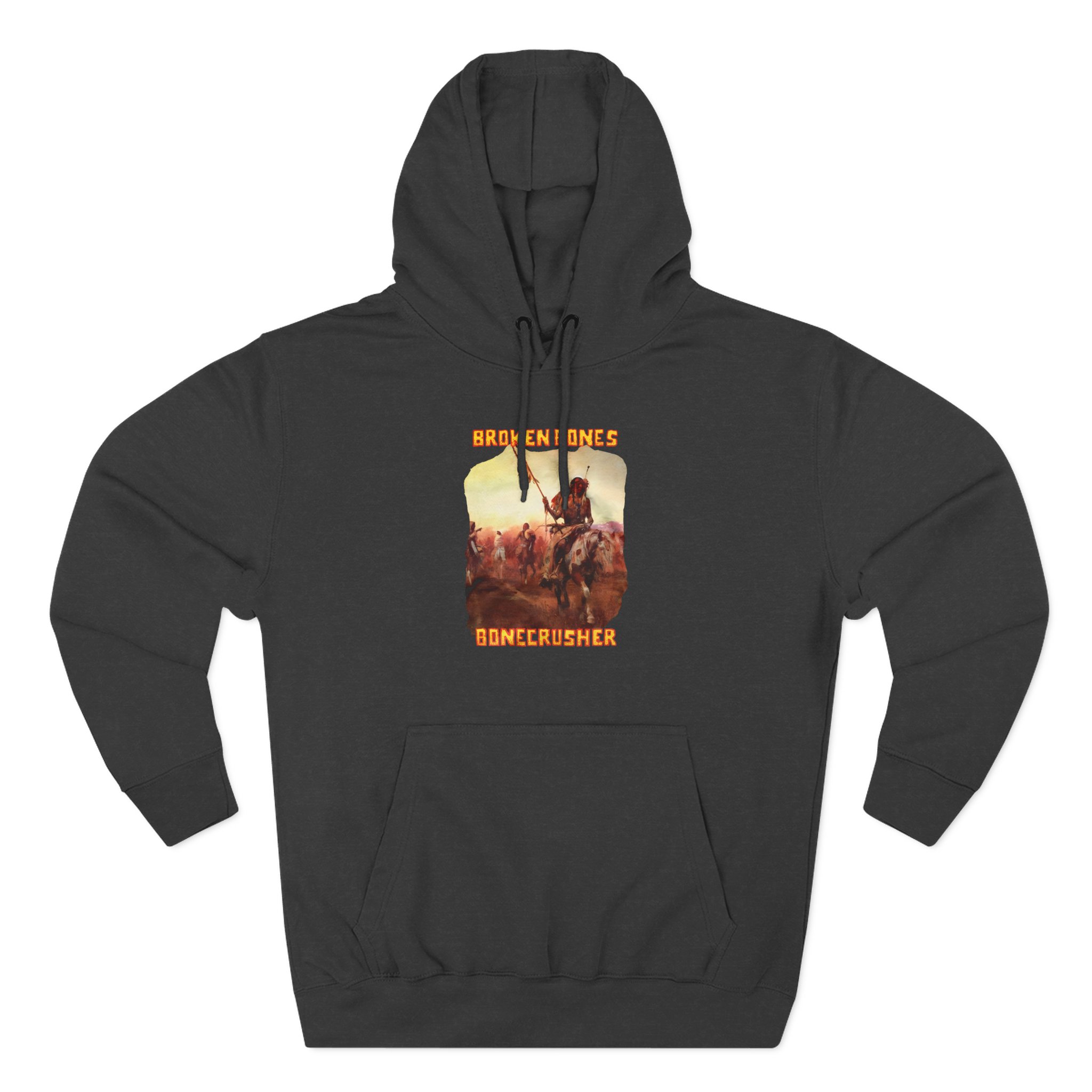 Broken Bones Bonecrusher Three-Panel Fleece Hoodie