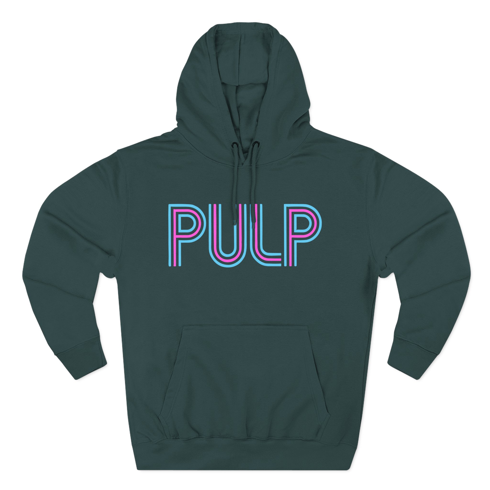 Pulp Logo Three-Panel Fleece Hoodie