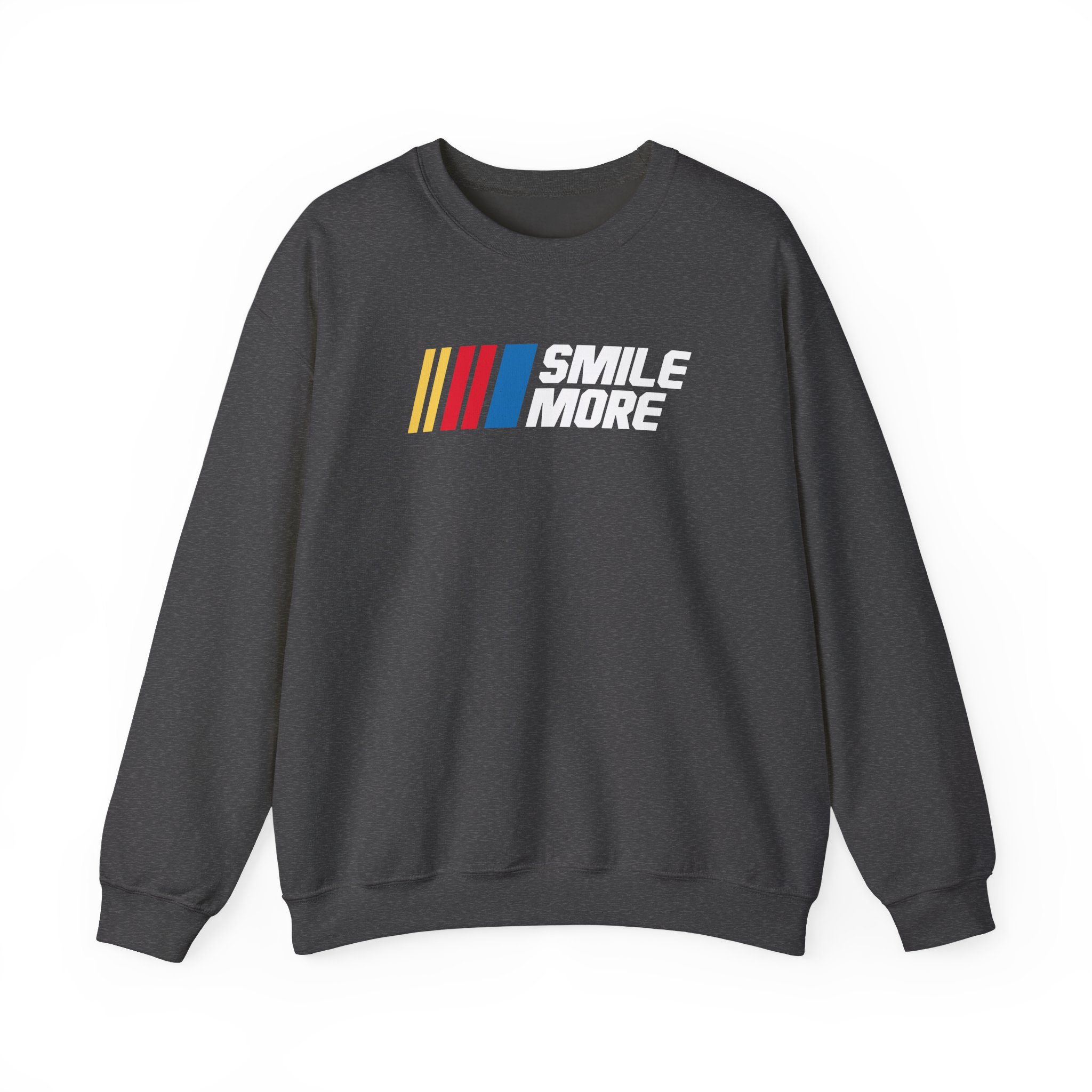 Roman Atwood Smile More Racing Unisex Heavy Blendâ„¢ Crewneck Sweatshirt