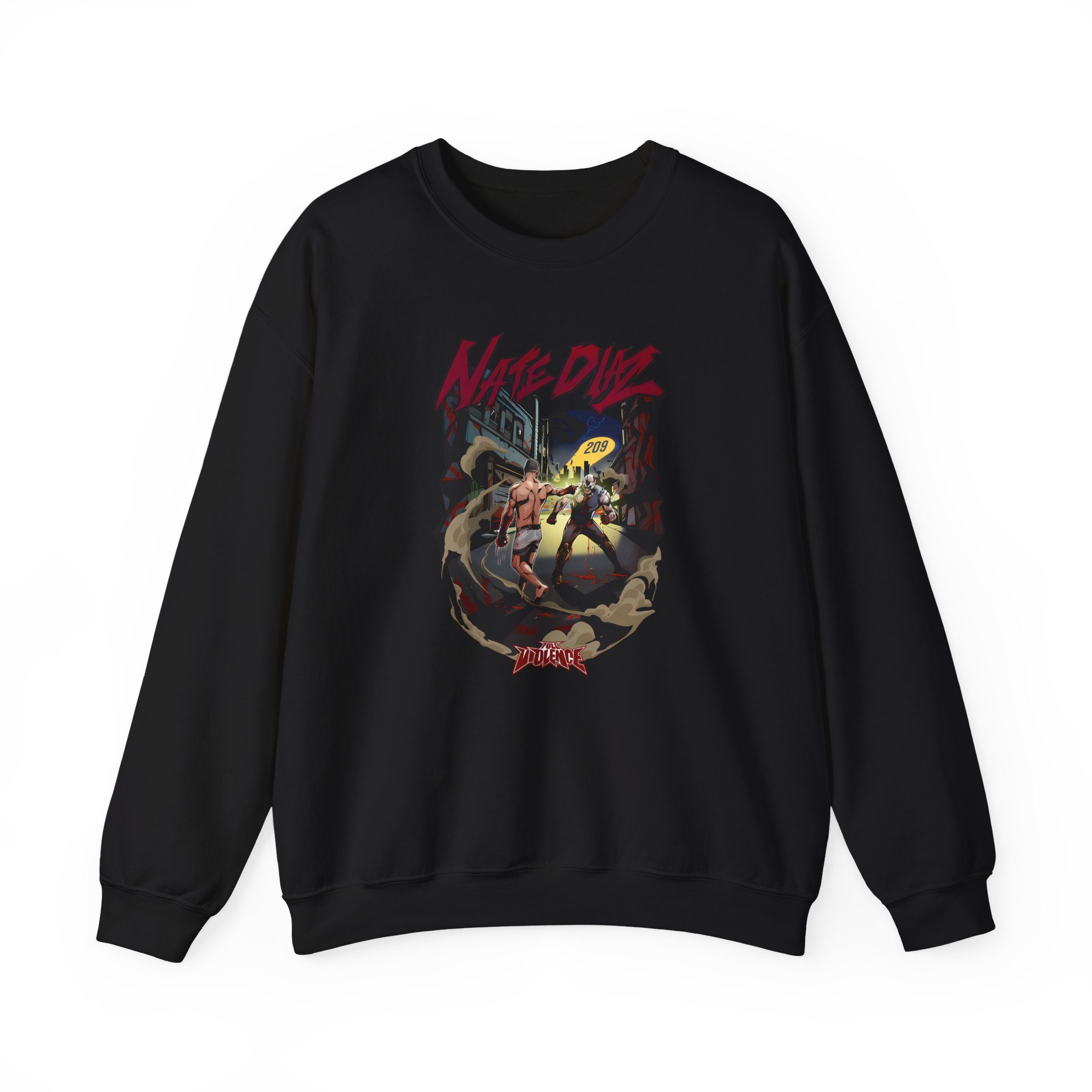 Nate Diaz Unisex Heavy Blendâ„¢ Crewneck Sweatshirt