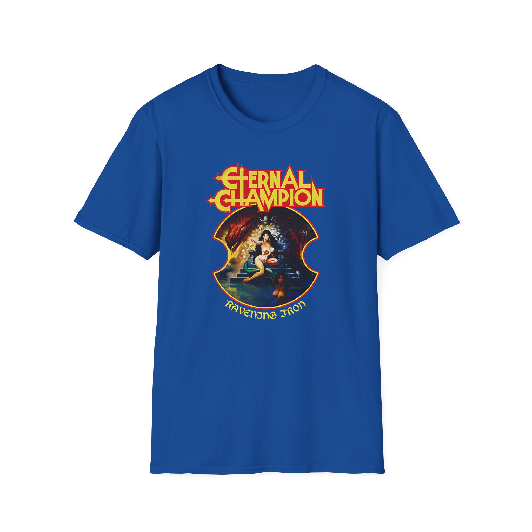 Eternal Champion Stack Unisex Softstyle T-Shirt