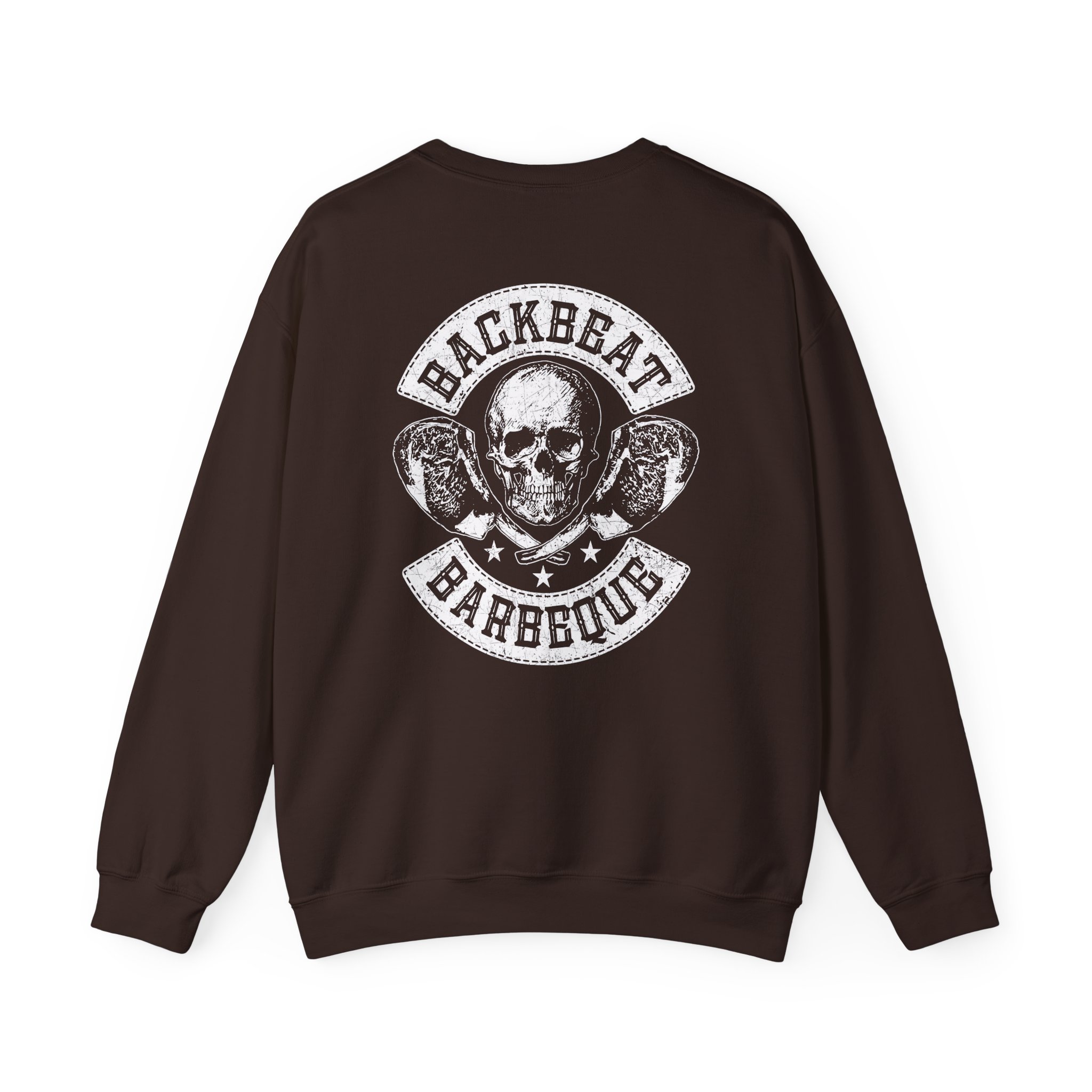 Foo Fighters Backbeat Bbq Logo Unisex Heavy Blendâ„¢ Crewneck Sweatshirt