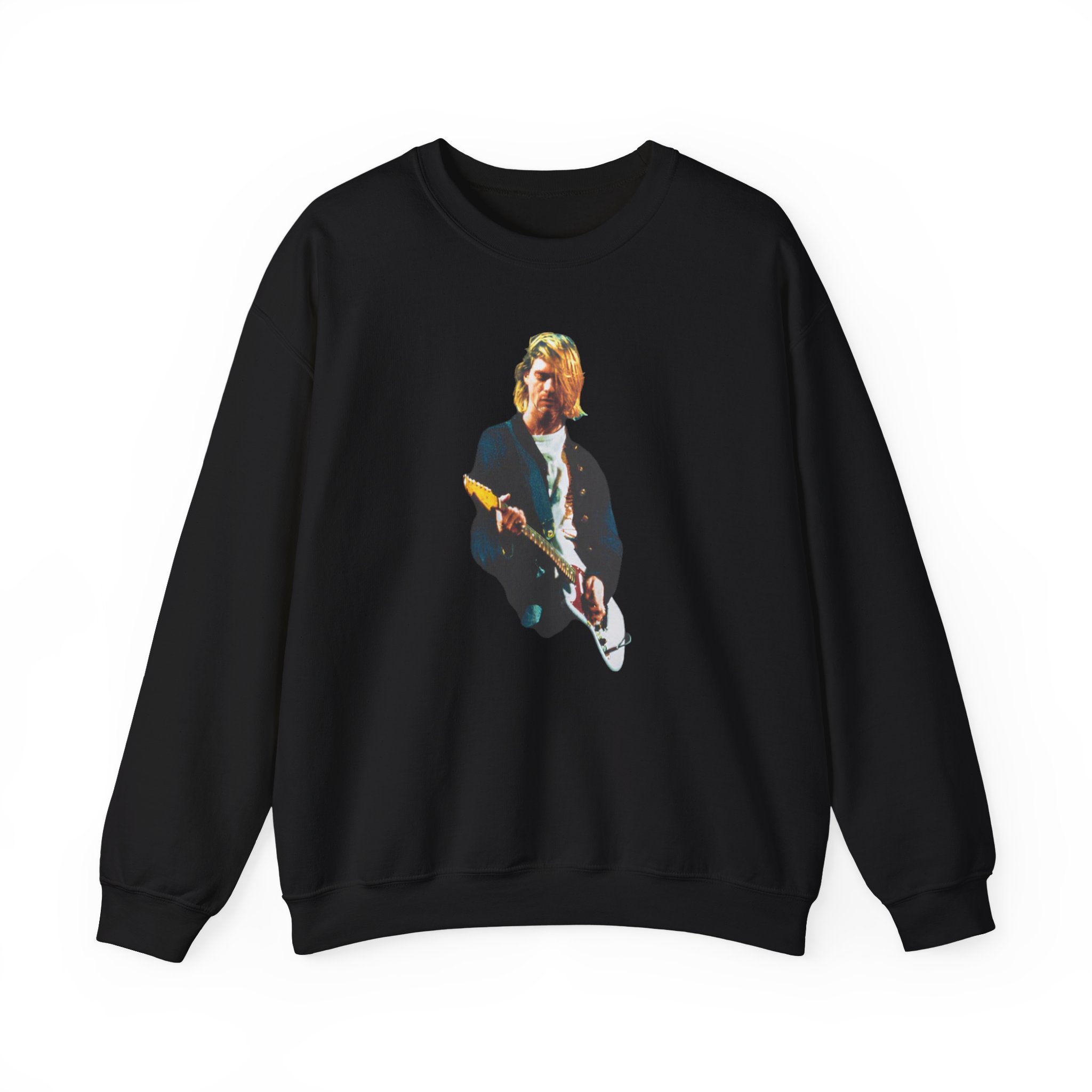 Kurt Cobain Unisex Heavy Blendâ„¢ Crewneck Sweatshirt