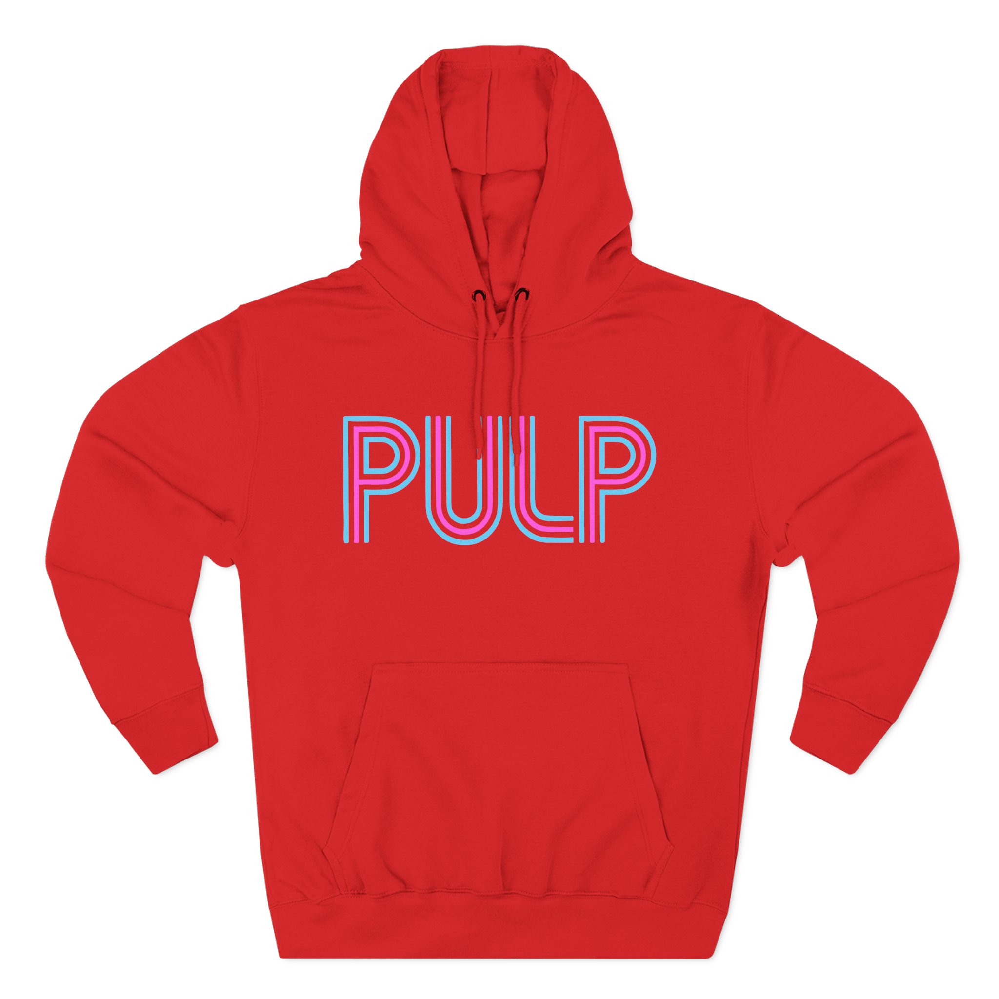 Pulp Logo Three-Panel Fleece Hoodie