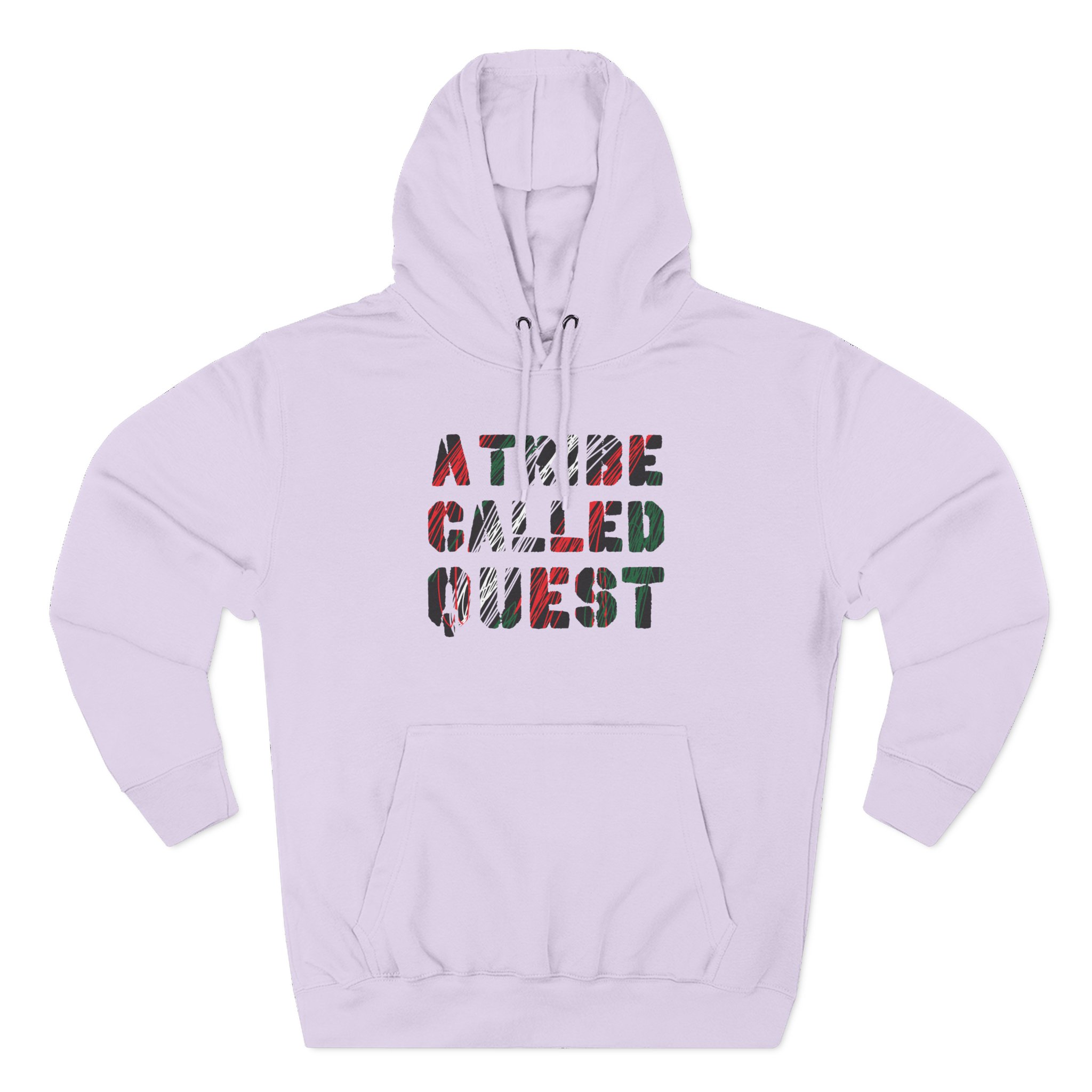 A Tribe Called Quest Scribble Type Three-Panel Fleece Hoodie
