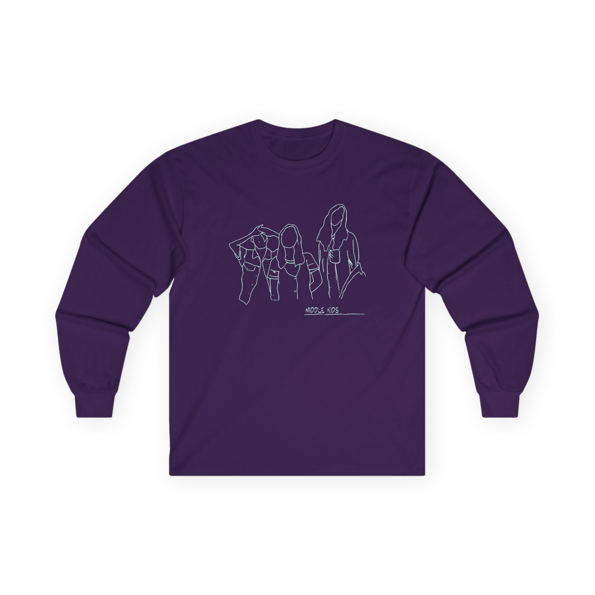 Middle Kids Unisex Ultra Cotton Long Sleeve Tee
