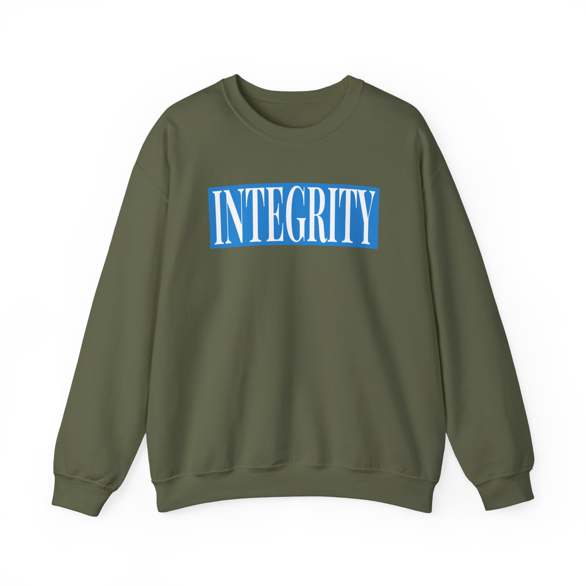 Integrity In Contrast Unisex Heavy Blendâ„¢ Crewneck Sweatshirt