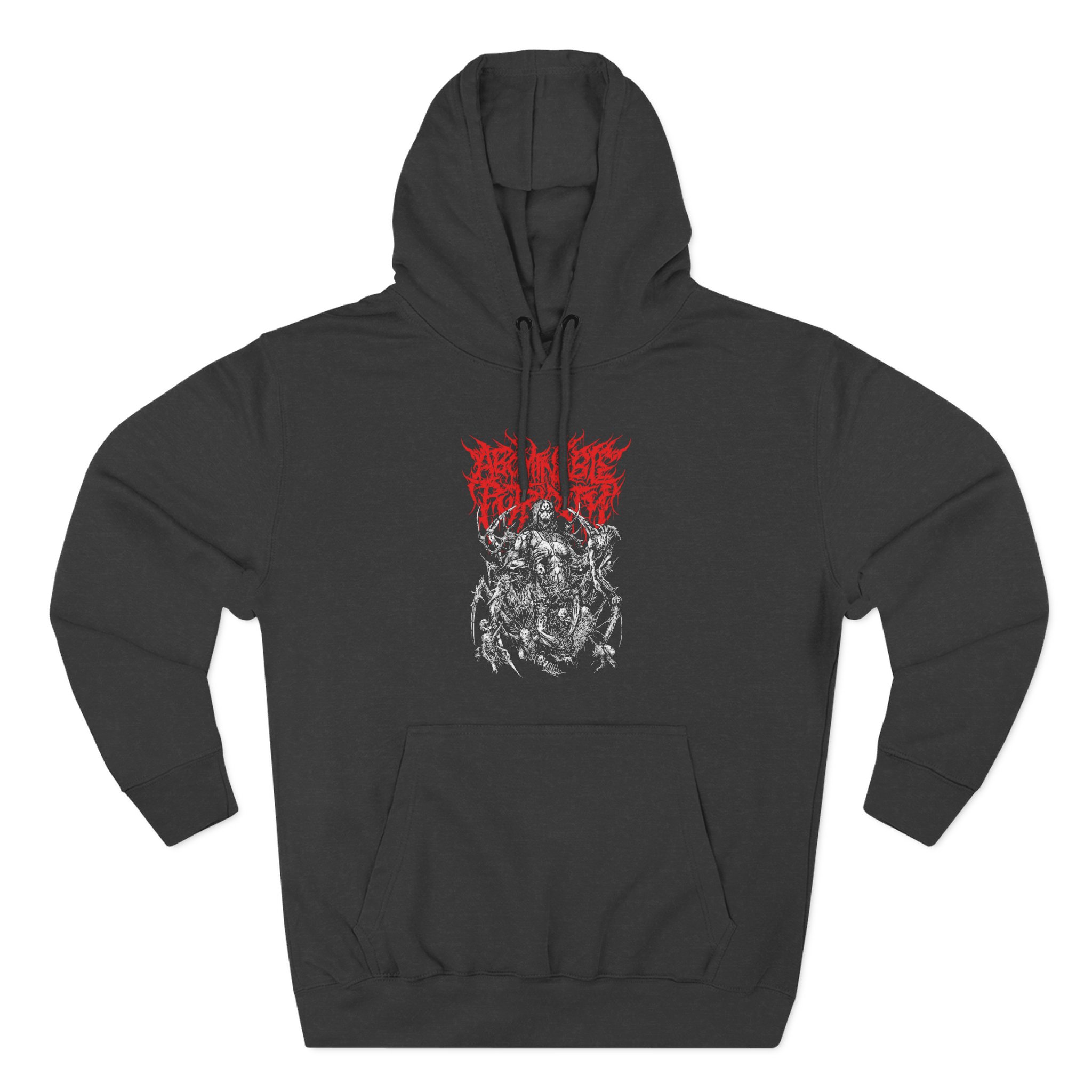Abominable Putridity Arachnoid Impalement Three-Panel Fleece Hoodie