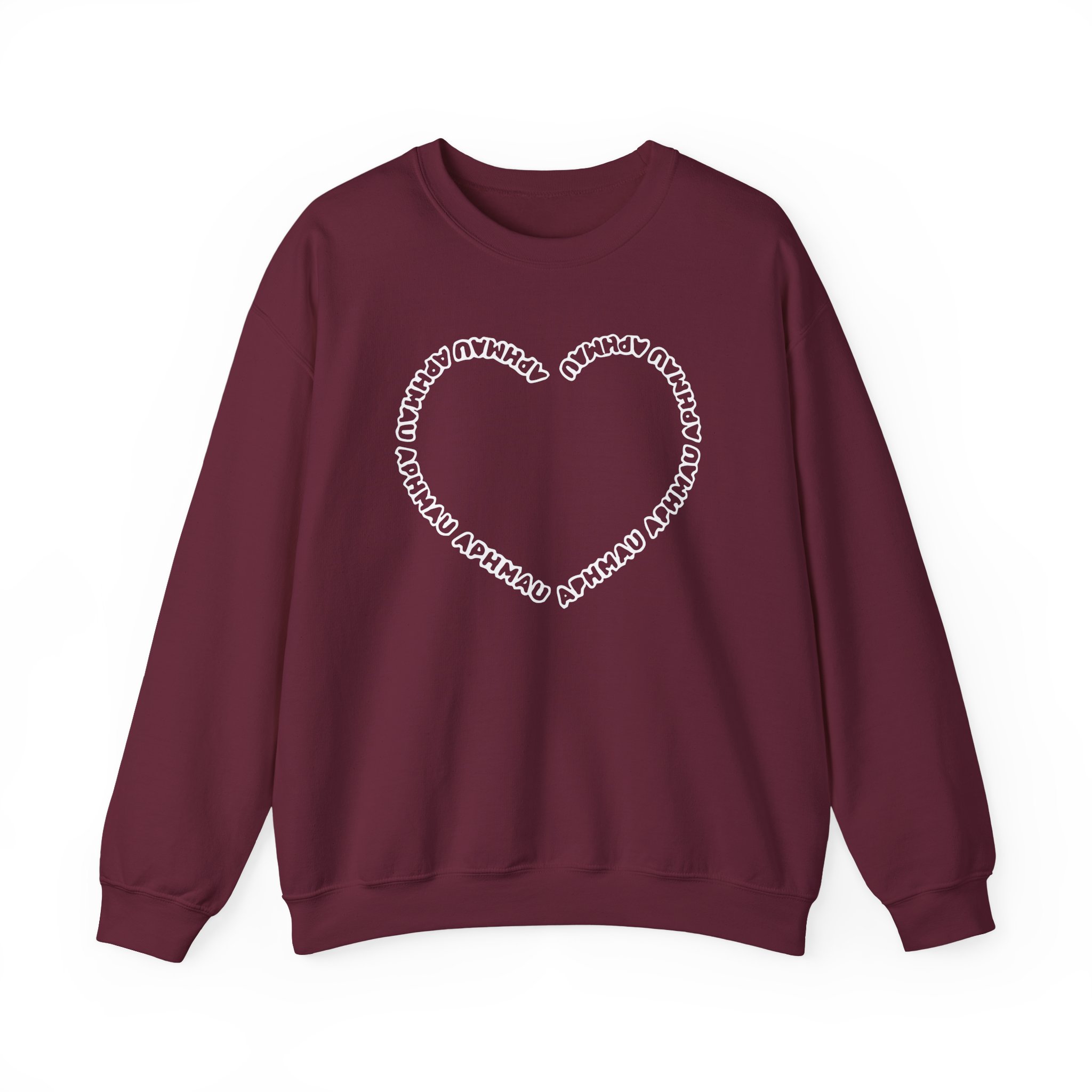 Aphmau Heart Unisex Heavy Blendâ„¢ Crewneck Sweatshirt