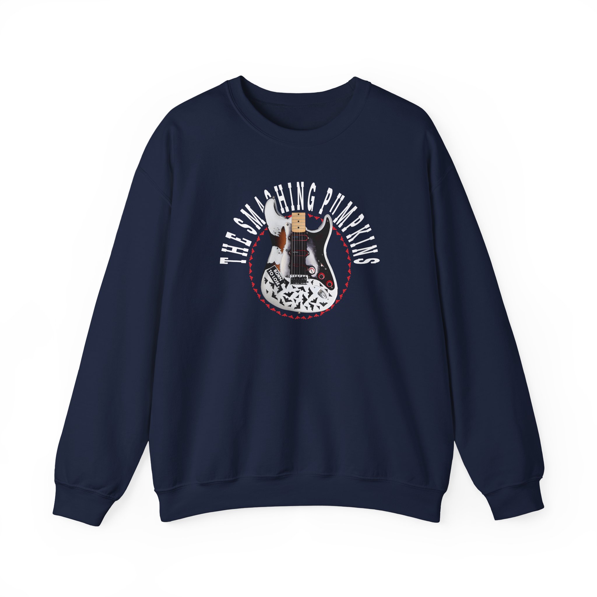 Billy Corgan Bat Strat Unisex Heavy Blendâ„¢ Crewneck Sweatshirt