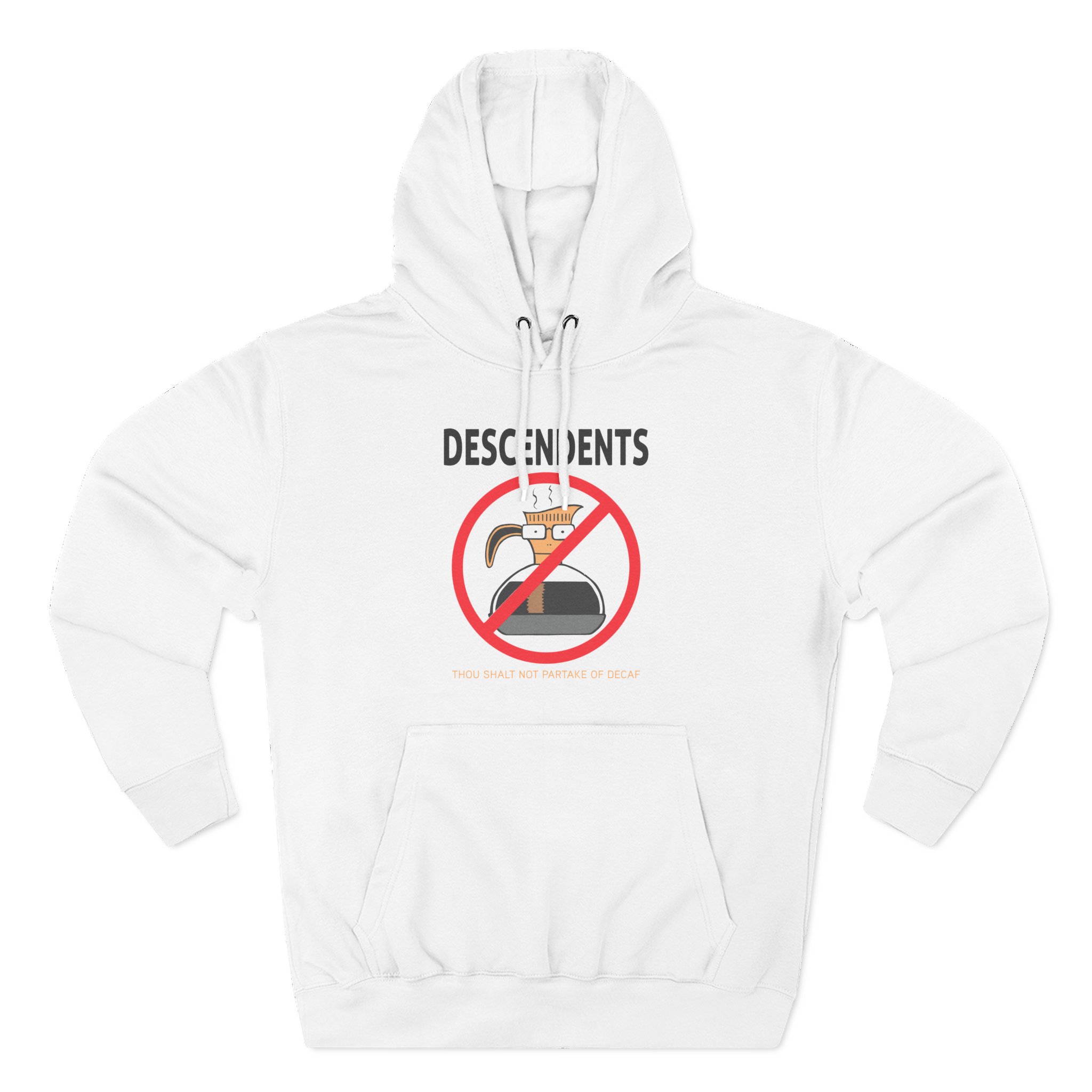 Descendents Decaf Three-Panel Fleece Hoodie