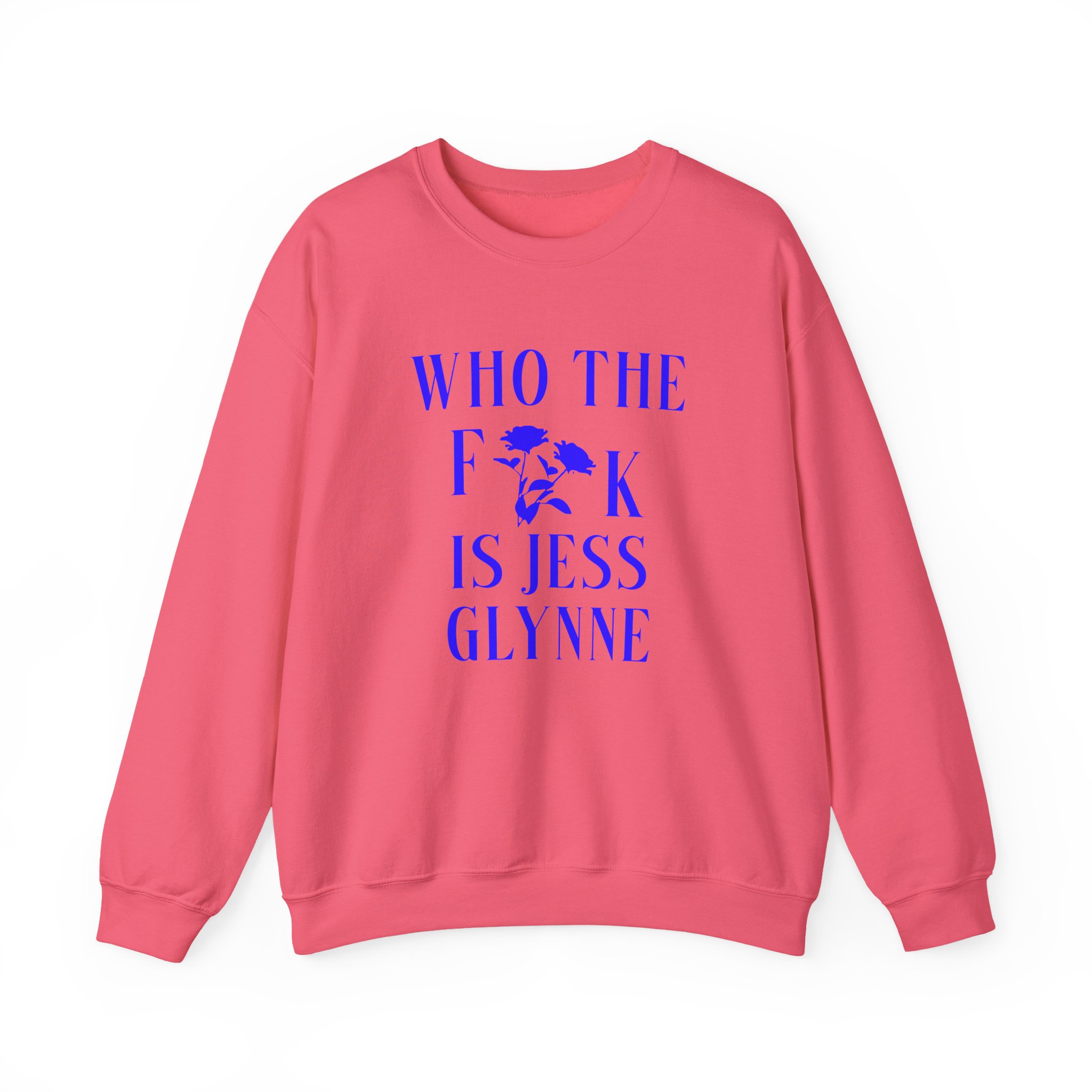 Jess Glynne WTF Is Jess Glynne Unisex Heavy Blendâ„¢ Crewneck Sweatshirt