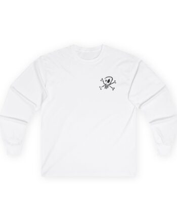 Donots Skull Unisex Ultra Cotton Long Sleeve Tee